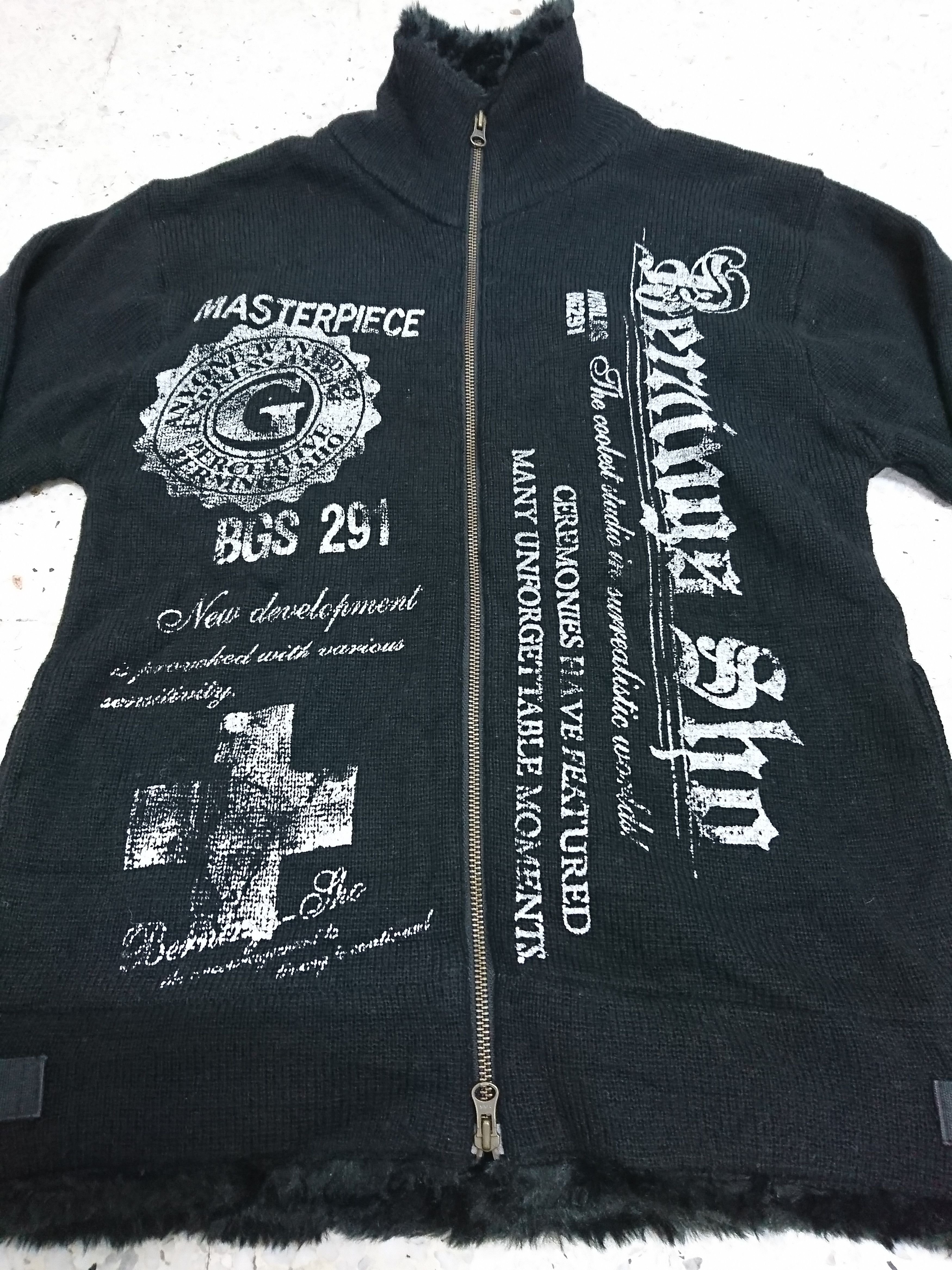BERNINGS SHO Bernings Sho Japanese jacket two side pocket Size US L / EU 52-54 / 3 - 6 Thumbnail
