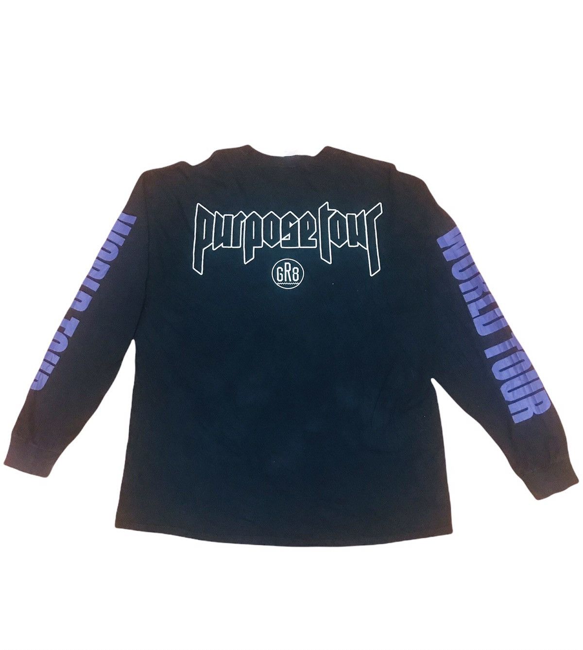 Band Tees × Japanese Brand × Justin Bieber BAND‼️‼️Justin Bieber Purpose Tour Size US XL / EU 56 / 4 - 3 Thumbnail