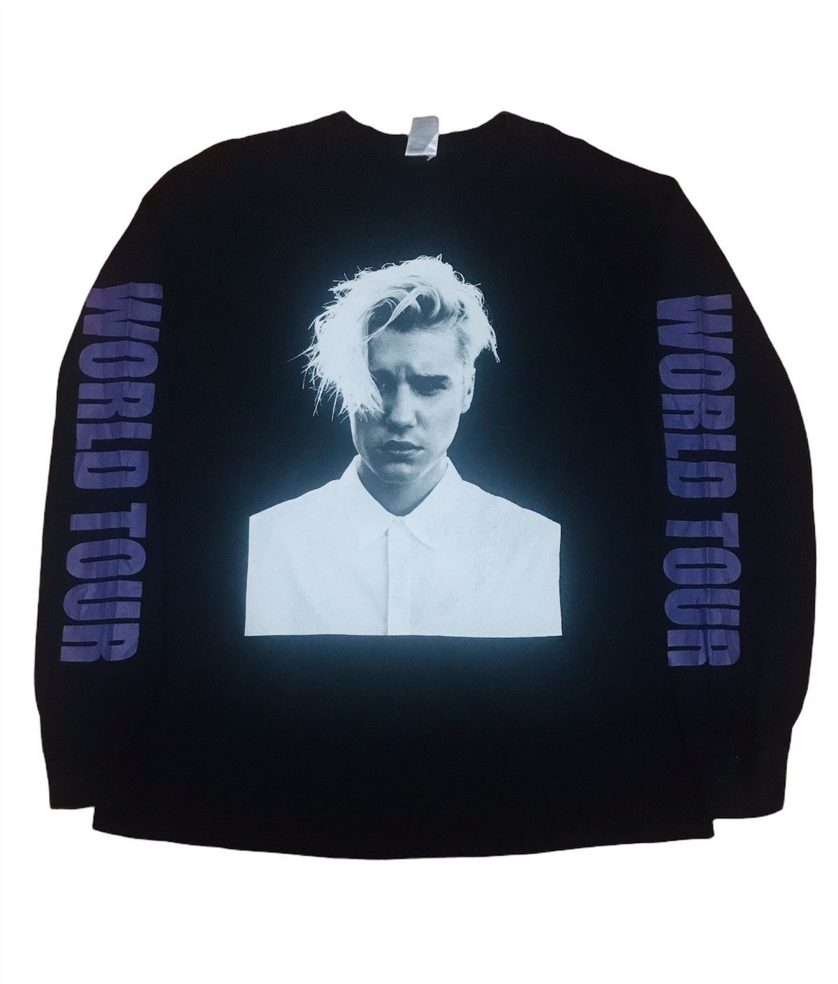 Band Tees × Japanese Brand × Justin Bieber BAND‼️‼️Justin Bieber Purpose Tour Size US XL / EU 56 / 4 - 4 Thumbnail