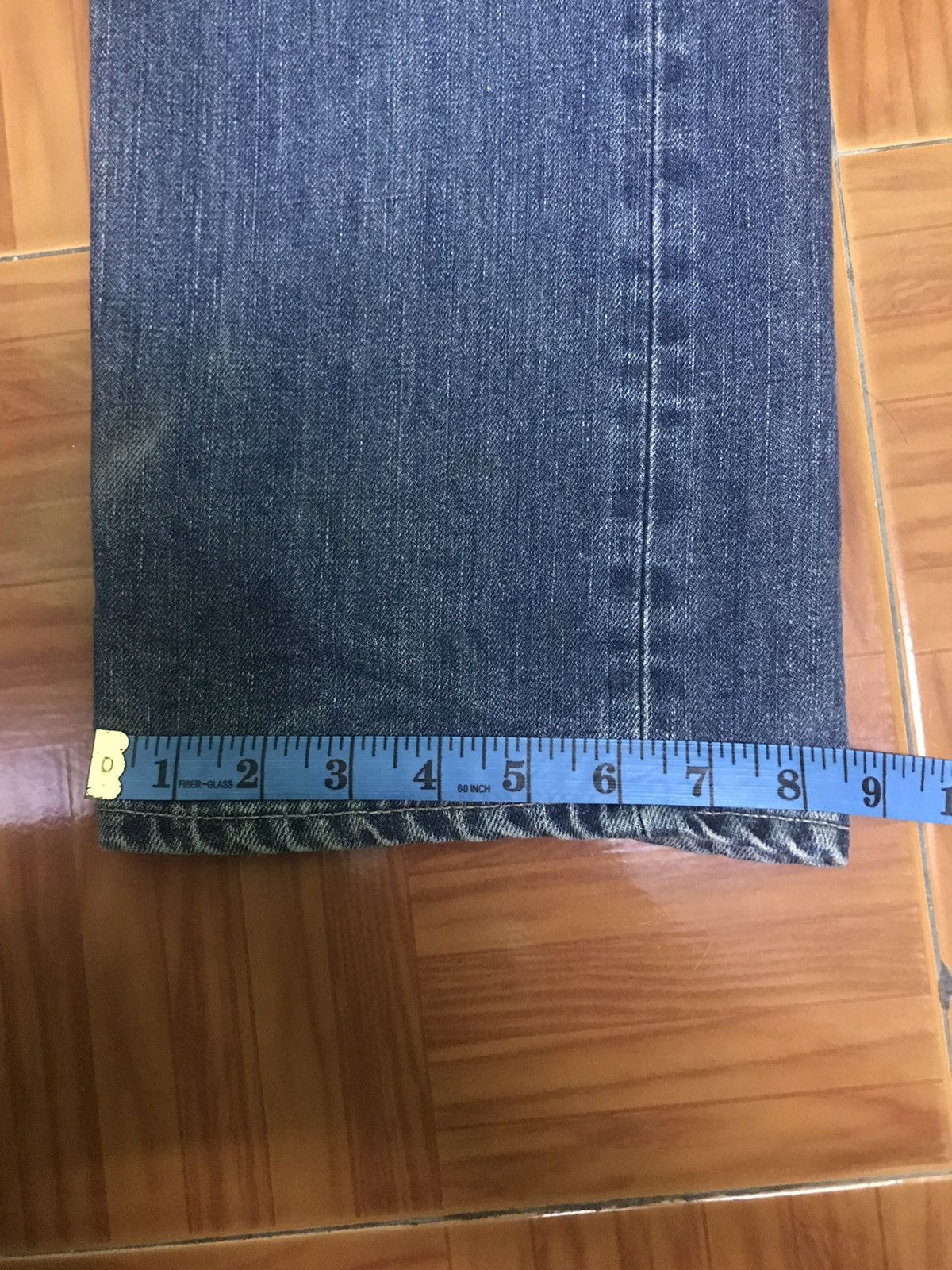 Edwin Vintage Edwin Red Line Selvedge Jeans Distressed Fade, japan Size US 32 / EU 48 - 21 Thumbnail