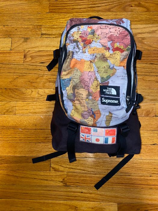 Supreme SUPREME/THE NORTH FACE Expedition Backpack 2014SS MAP