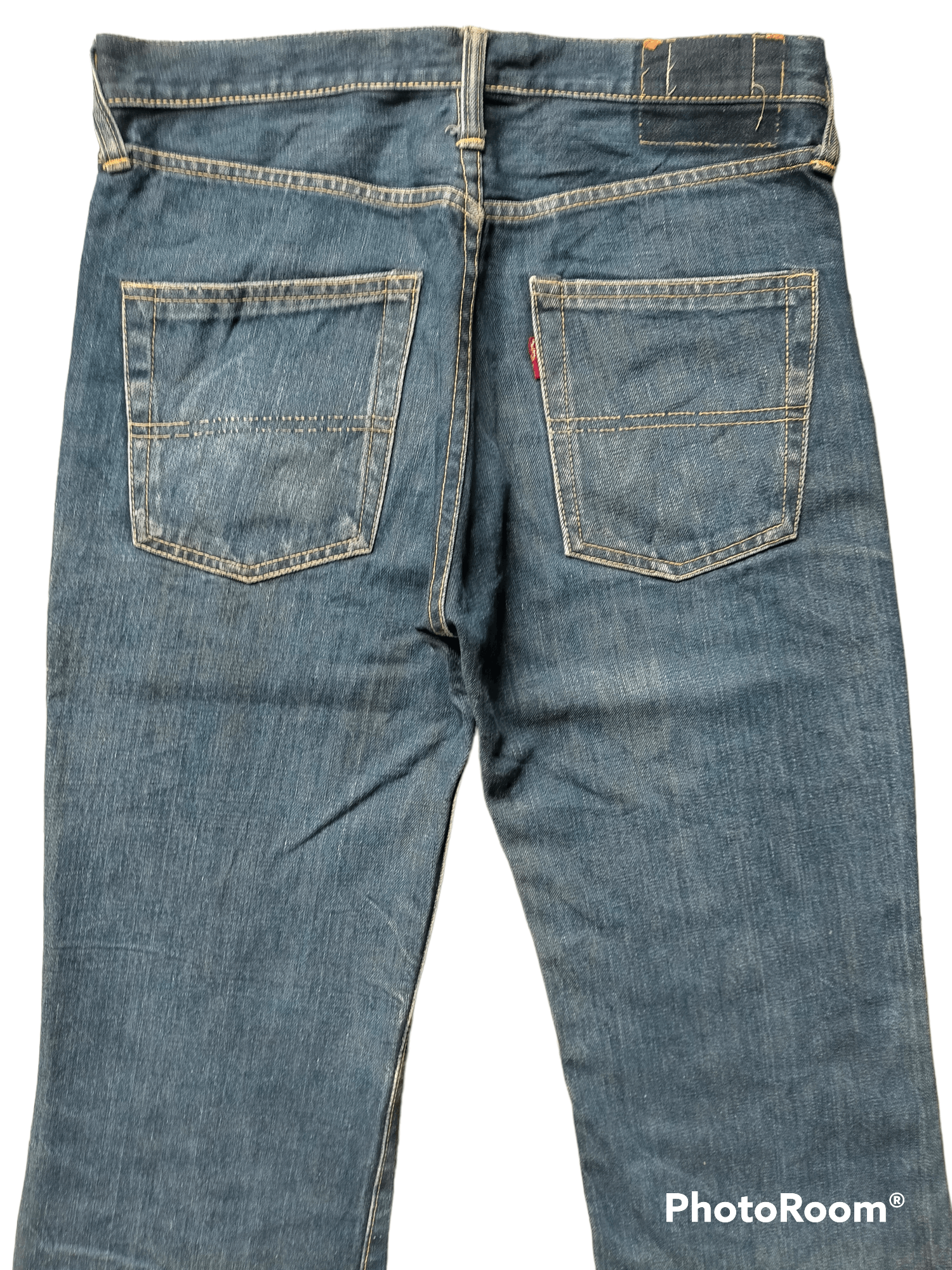 Vintage Vintage 70s Big Stone Flare jeans Boot Cut Size US 31 - 17 Thumbnail