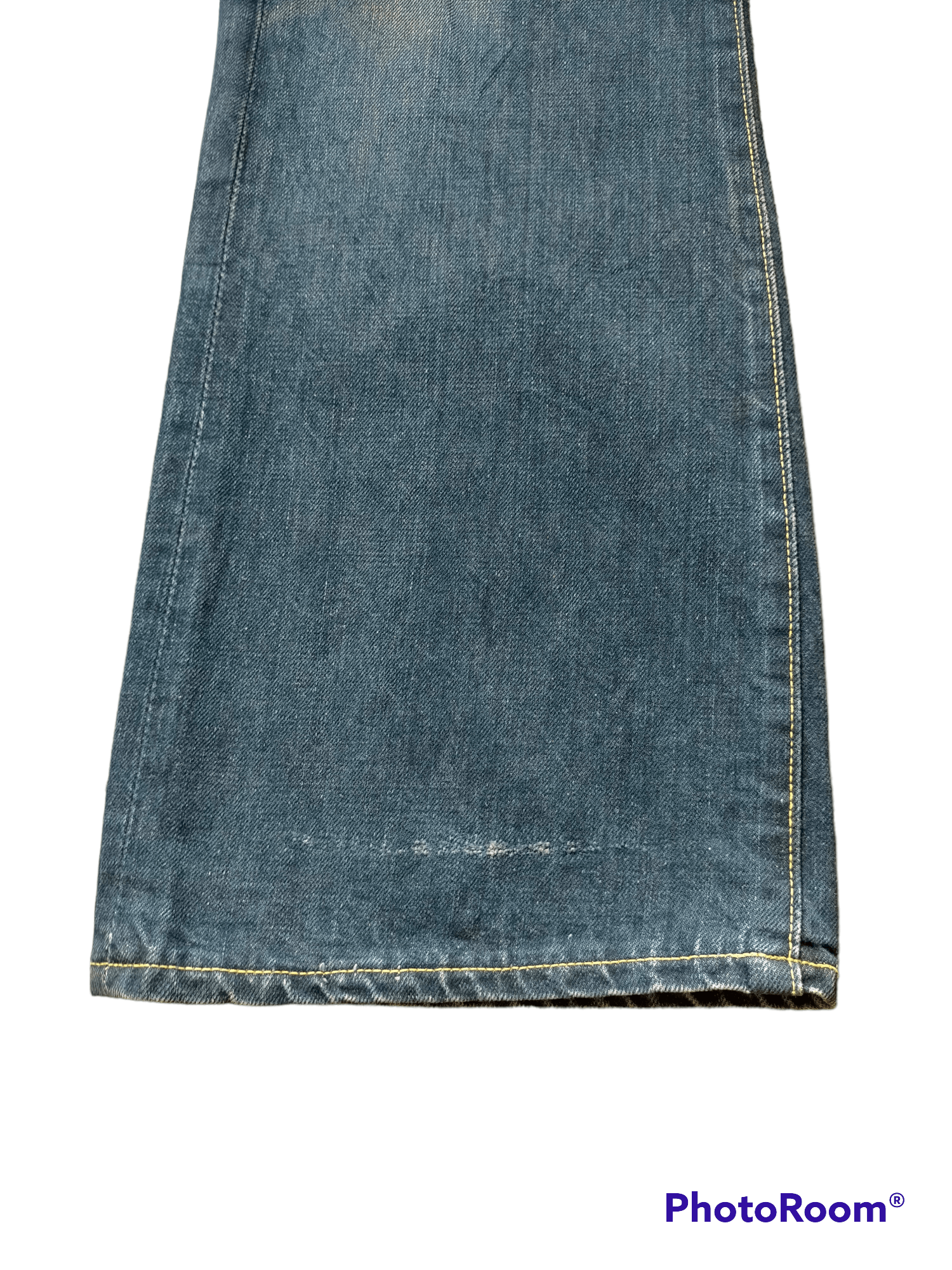 Vintage Vintage 70s Big Stone Flare jeans Boot Cut Size US 31 - 12 Thumbnail