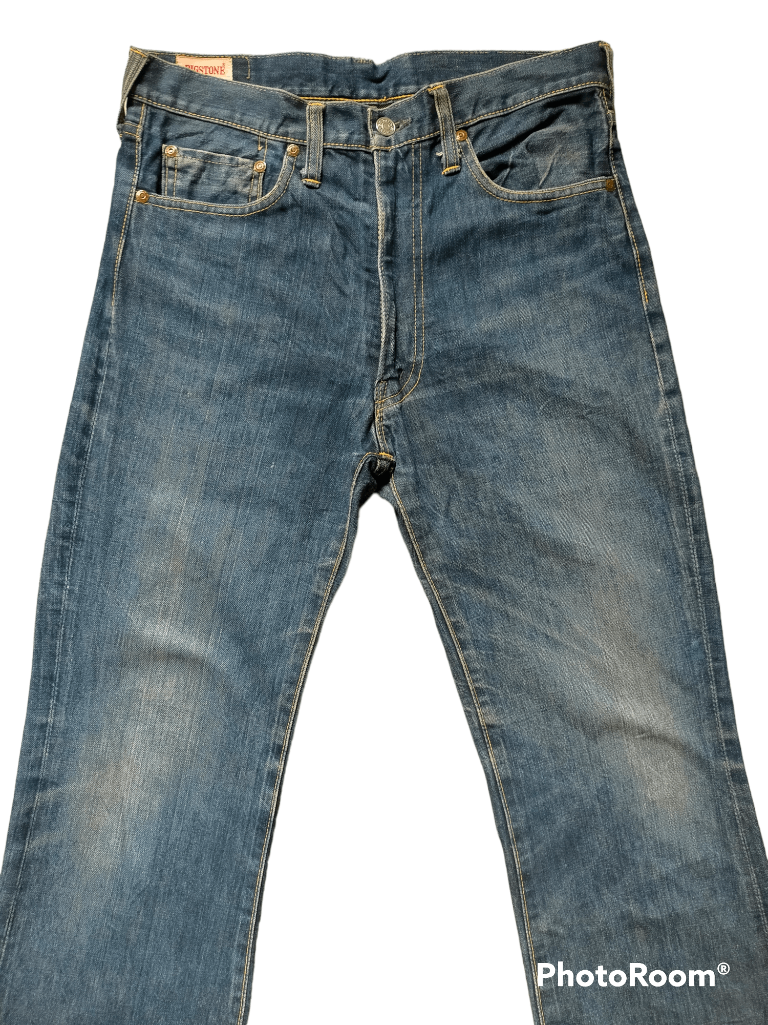 Vintage Vintage 70s Big Stone Flare jeans Boot Cut Size US 31 - 4 Thumbnail