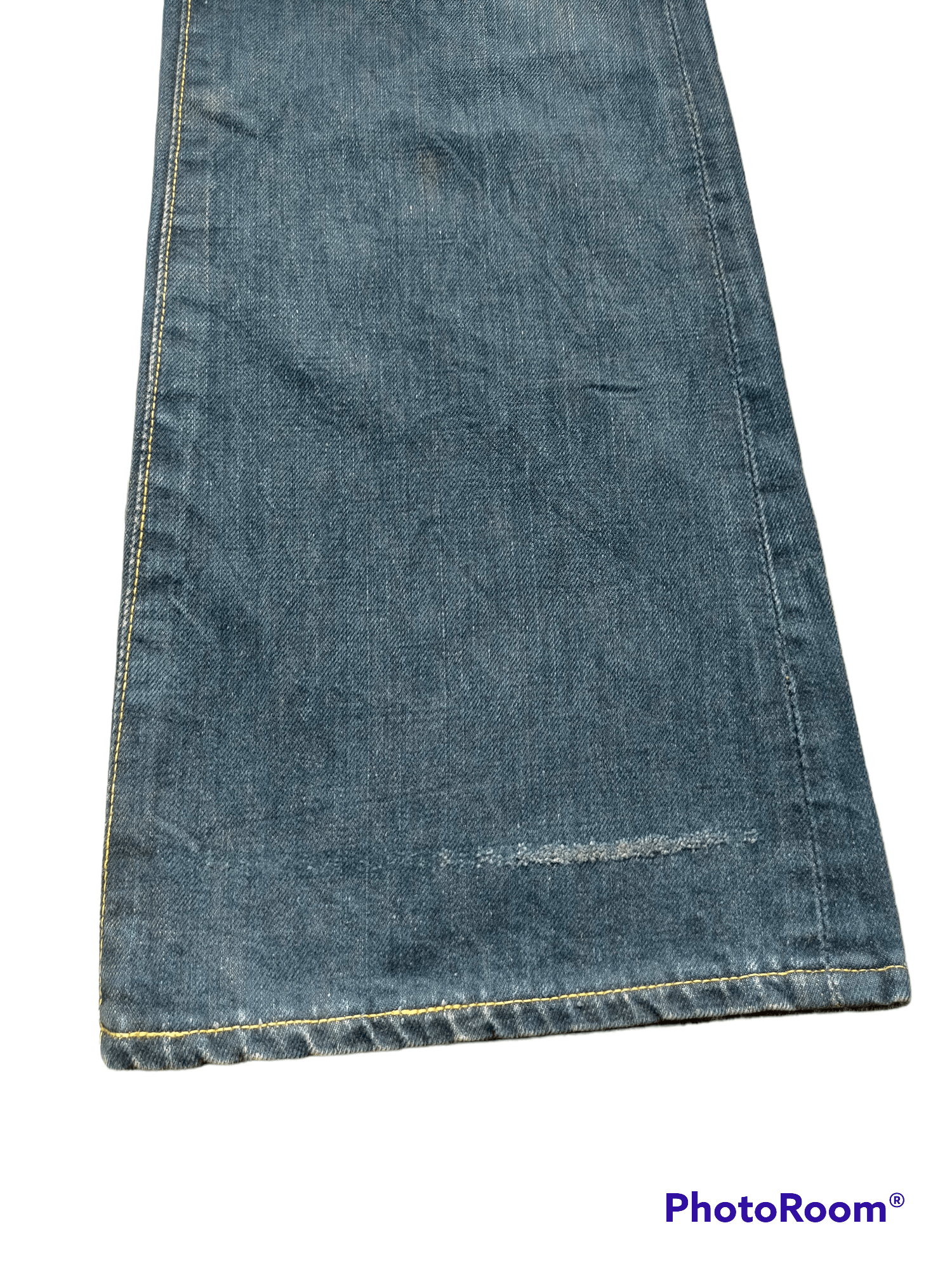 Vintage Vintage 70s Big Stone Flare jeans Boot Cut Size US 31 - 11 Thumbnail