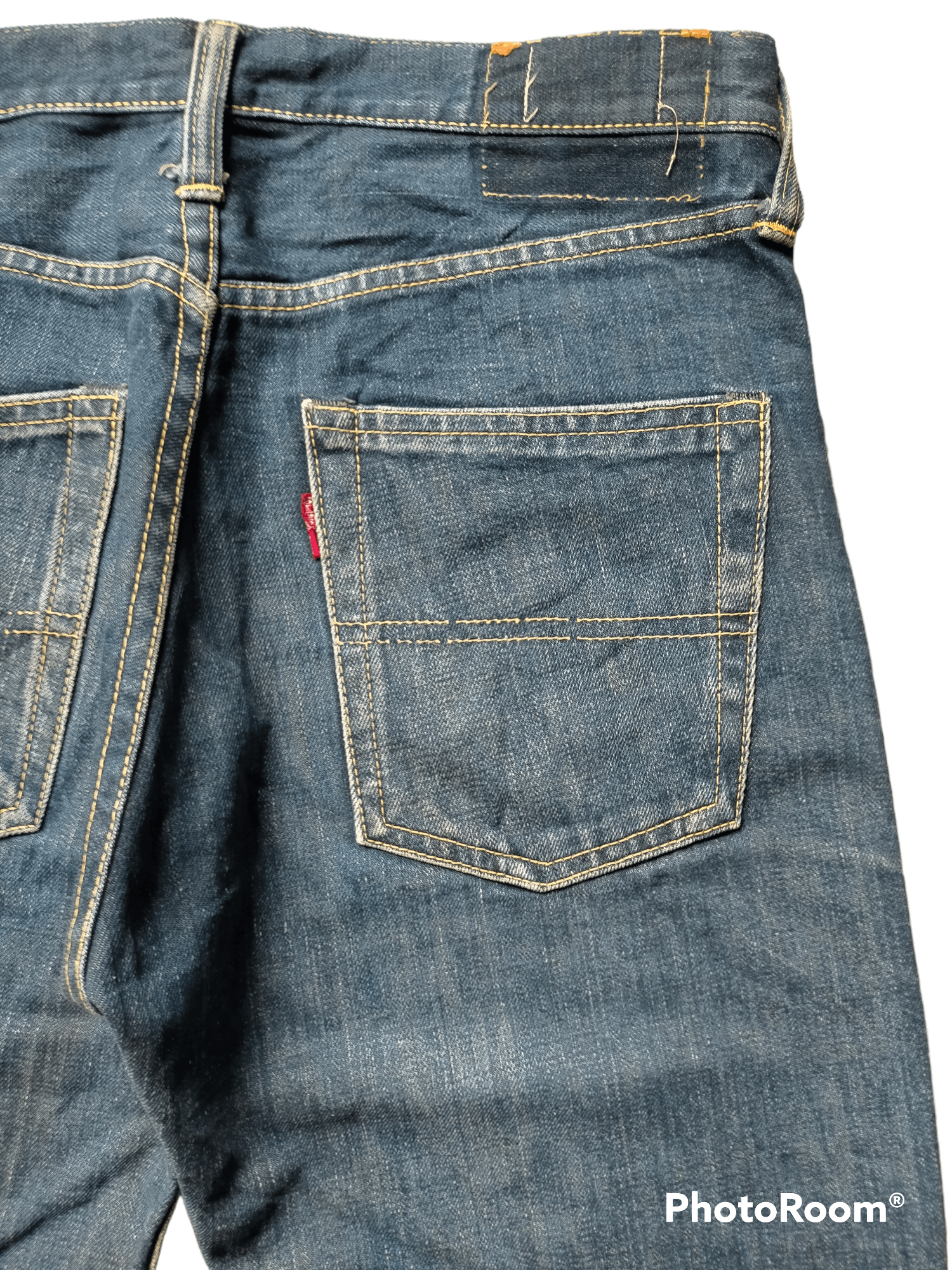 Vintage Vintage 70s Big Stone Flare jeans Boot Cut Size US 31 - 19 Thumbnail