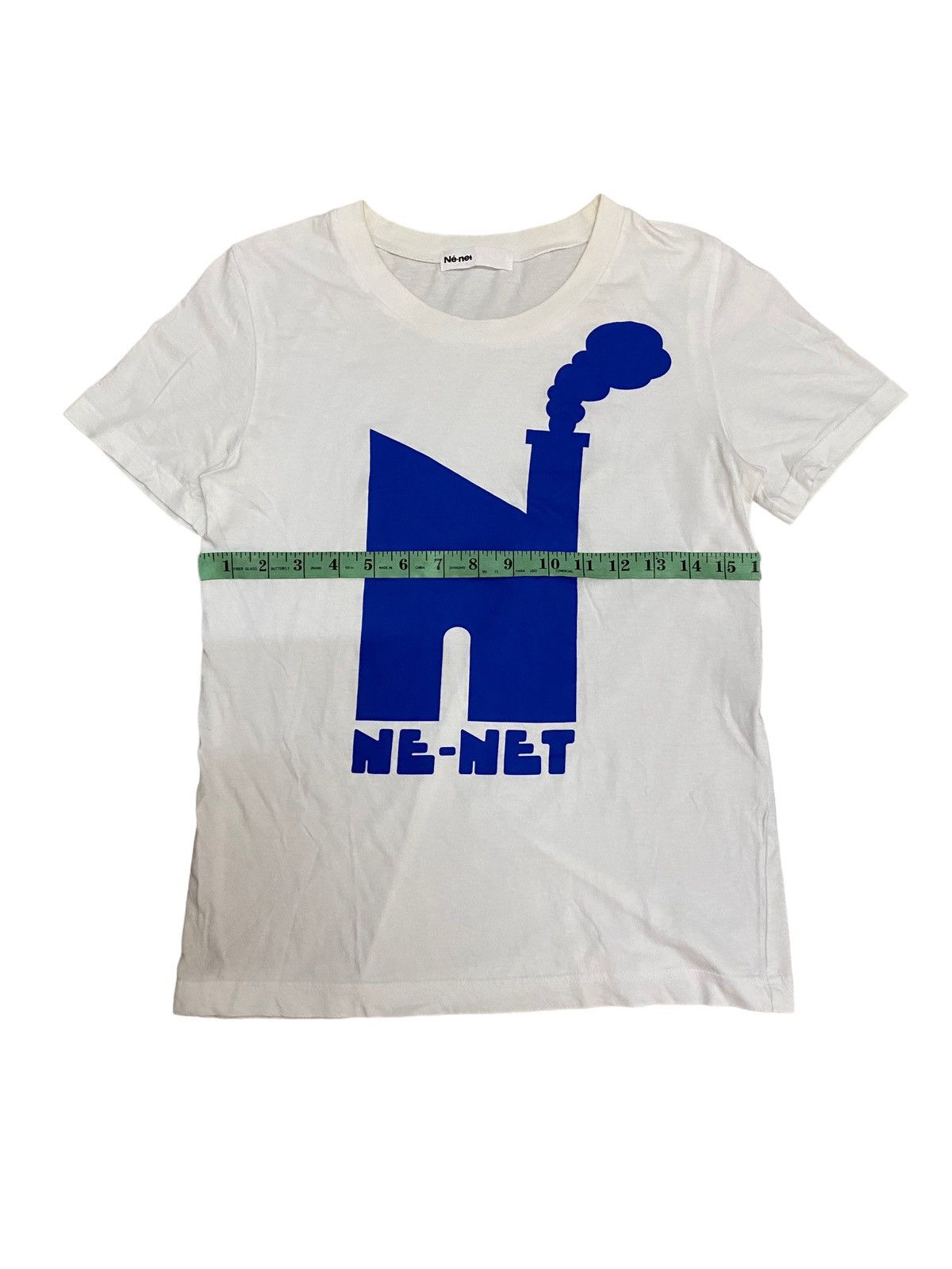 Issey Miyake × Japanese Brand × Vintage Vintage Ne-Net Issey Miyake Biglogo Tee Size XS / US 0-2 / IT 36-38 - 6 Thumbnail