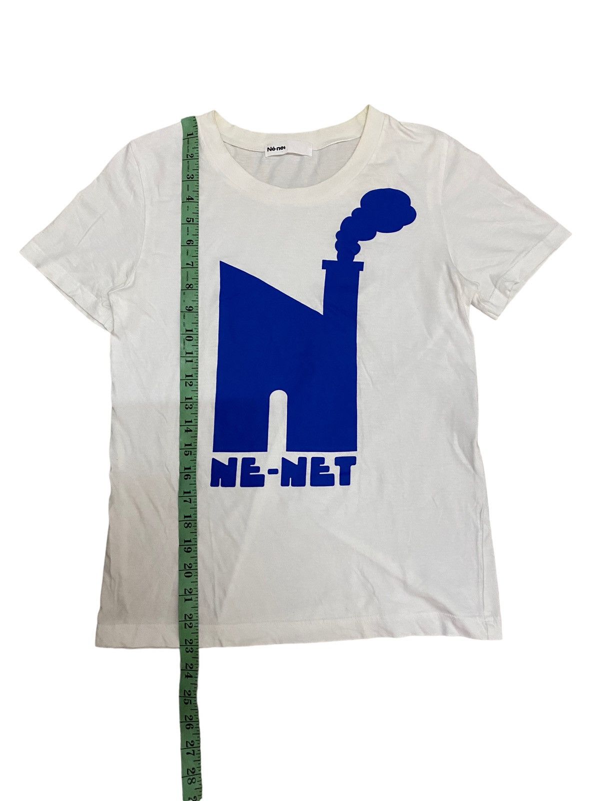 Issey Miyake × Japanese Brand × Vintage Vintage Ne-Net Issey Miyake Biglogo Tee Size XS / US 0-2 / IT 36-38 - 7 Thumbnail