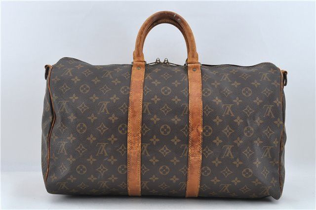 Louis Vuitton Monogram Keepall 45 Duffle Bag Size ONE SIZE - 4 Thumbnail