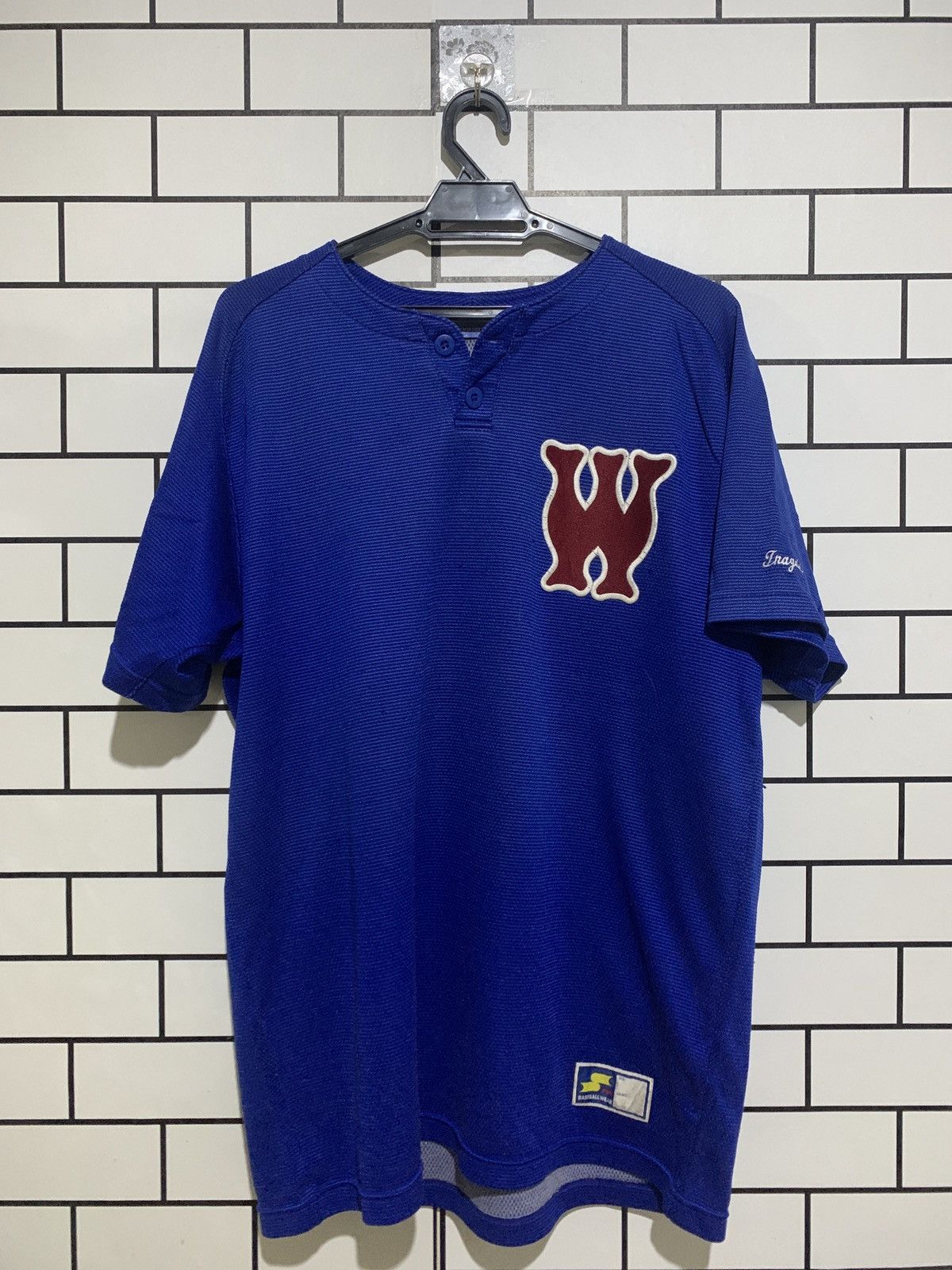 image of Vintage Baseball Wear Vd 11 in Blue, Men's (Size XL)