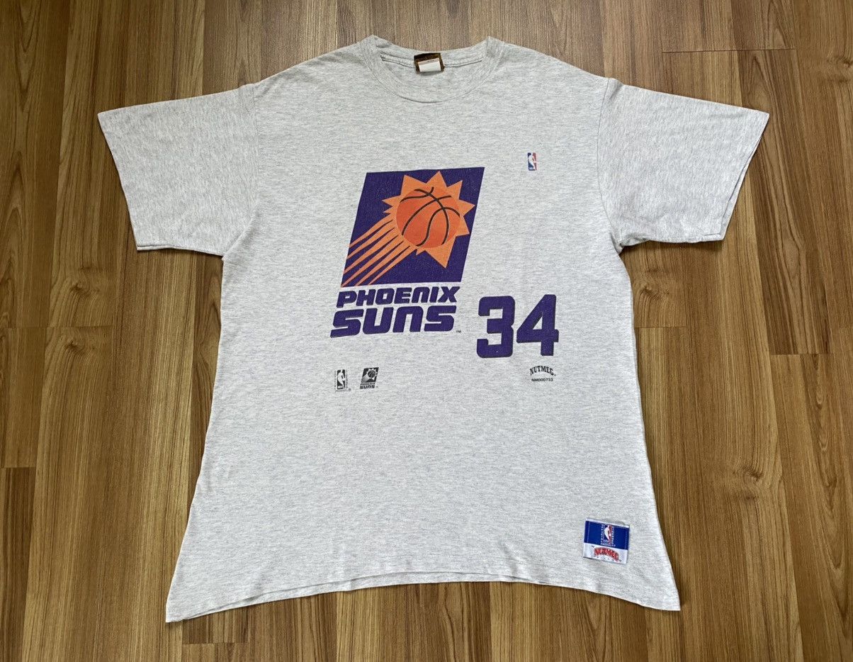 NBA Vintage Phoenix Suns Charles Barkley T Shirt Bulls Lakers Size US L / EU 52-54 / 3 - 1 Thumbnail