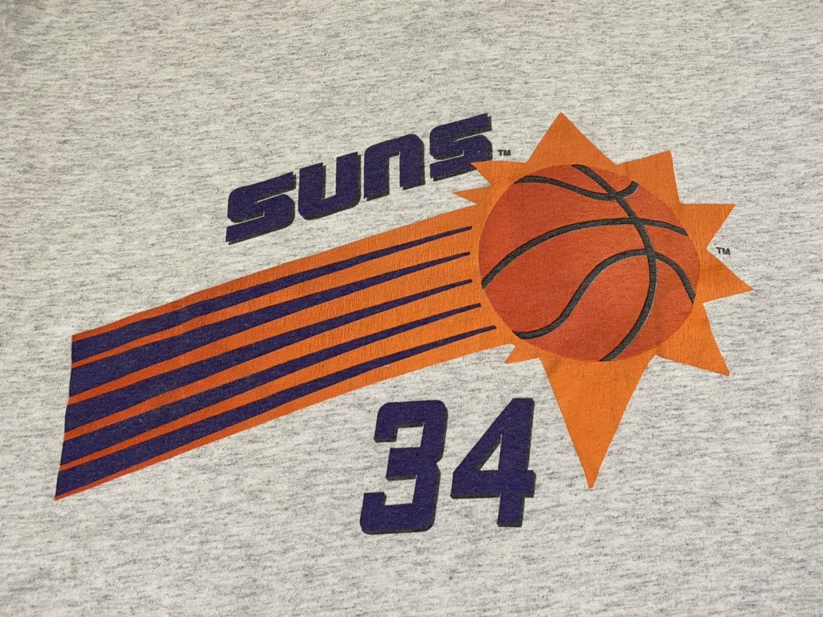 NBA Vintage Phoenix Suns Charles Barkley T Shirt Bulls Lakers Size US L / EU 52-54 / 3 - 8 Thumbnail