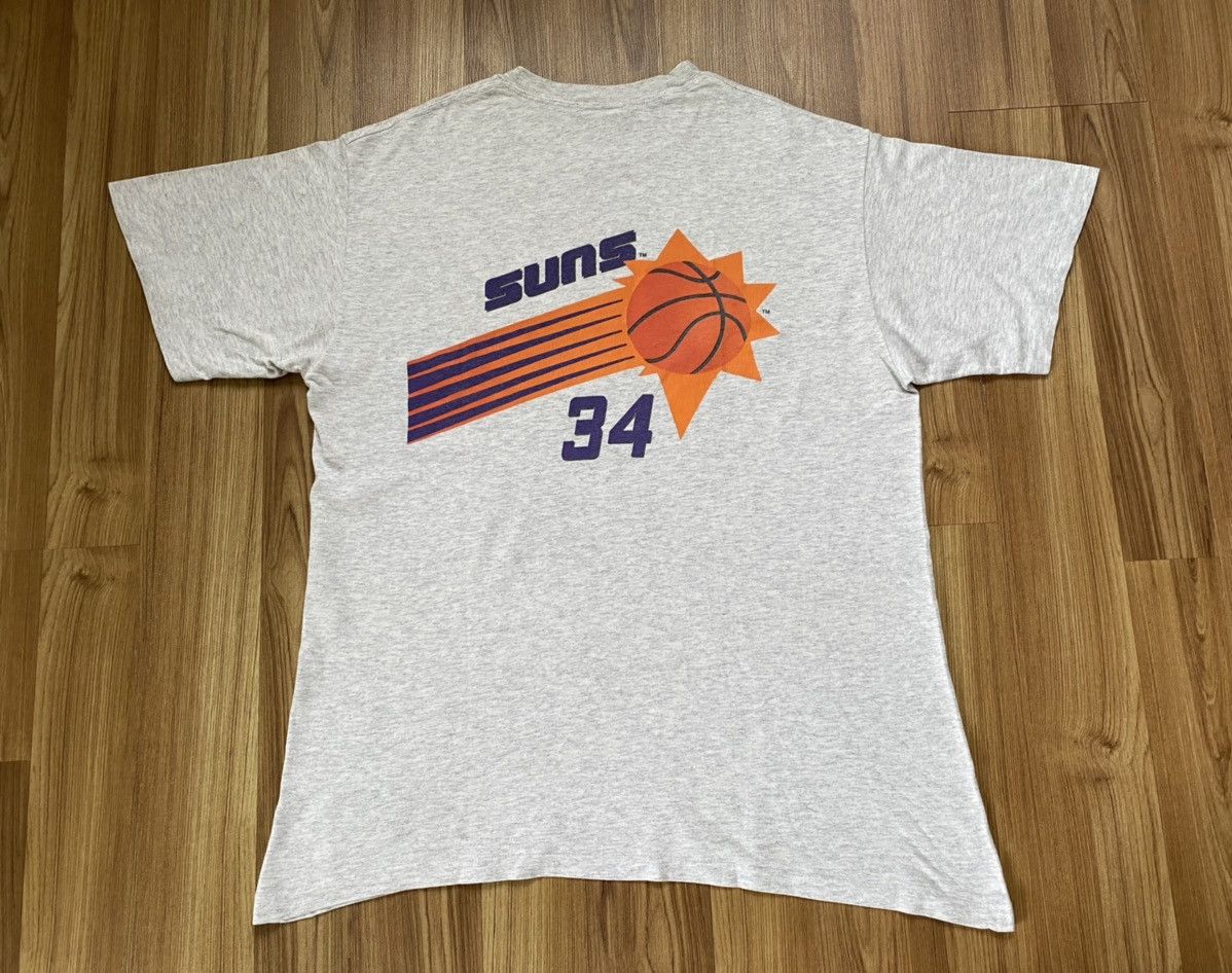 NBA Vintage Phoenix Suns Charles Barkley T Shirt Bulls Lakers Size US L / EU 52-54 / 3 - 7 Thumbnail