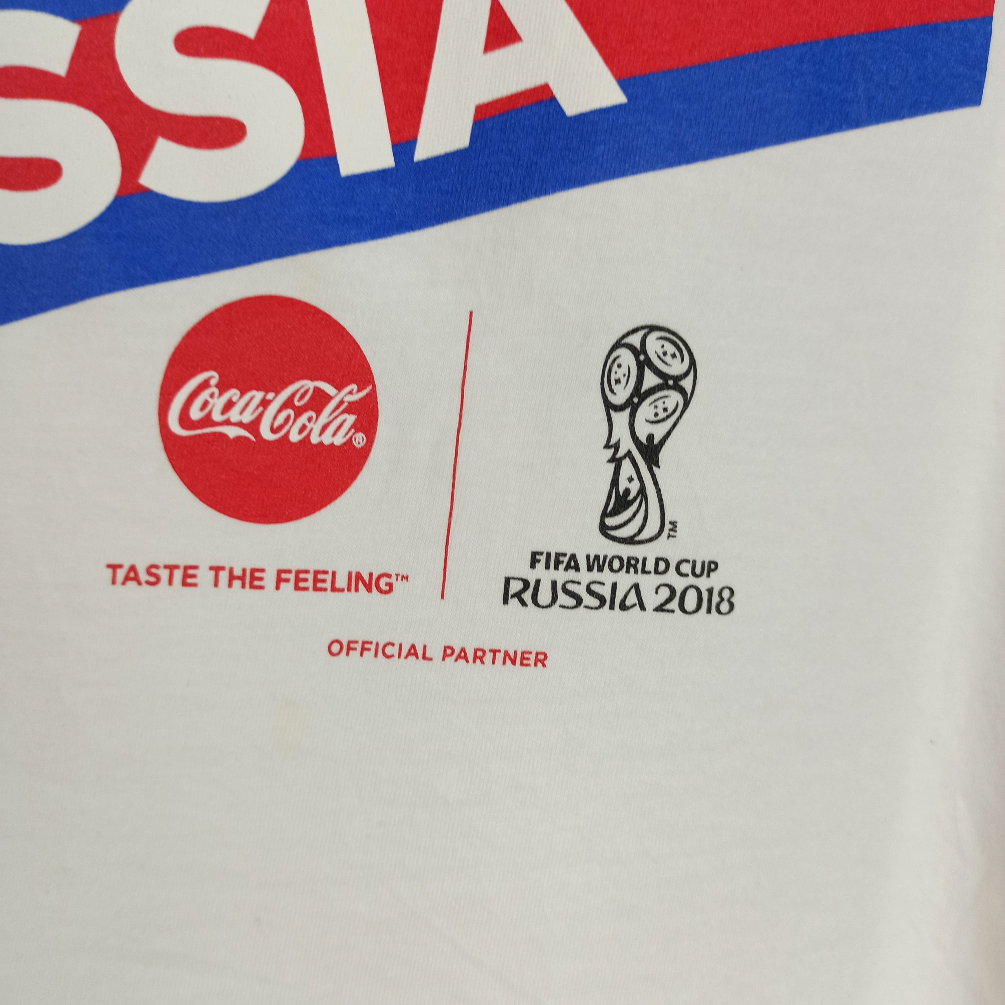 Coca Cola FIFA World Cup RUSSIA Coca Cola T-shirt Size US S / EU 44-46 / 1 - 2 Thumbnail