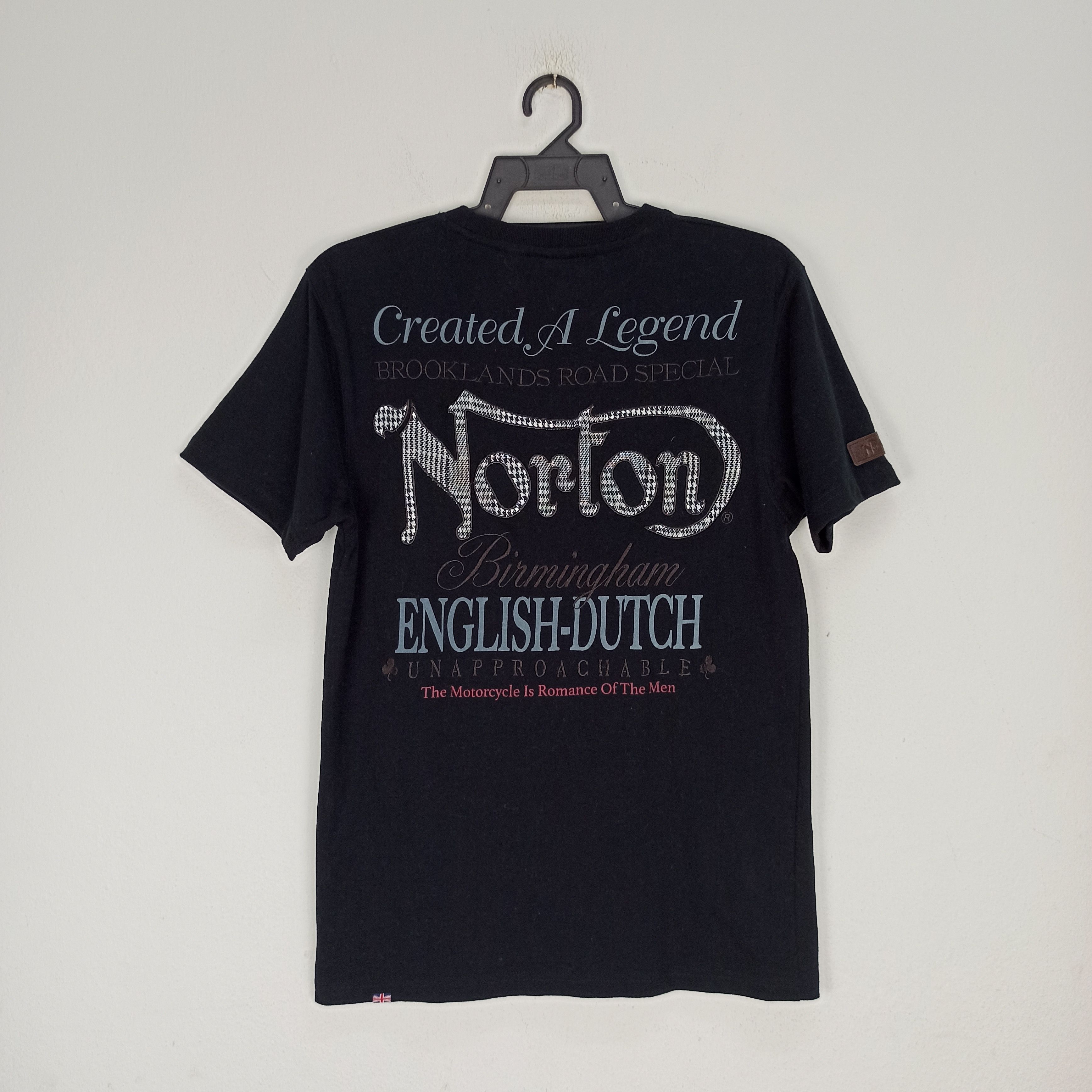 image of Motorcycles Norton An Ultimate Machine Good Oldies in Black, Men's (Size Medium)