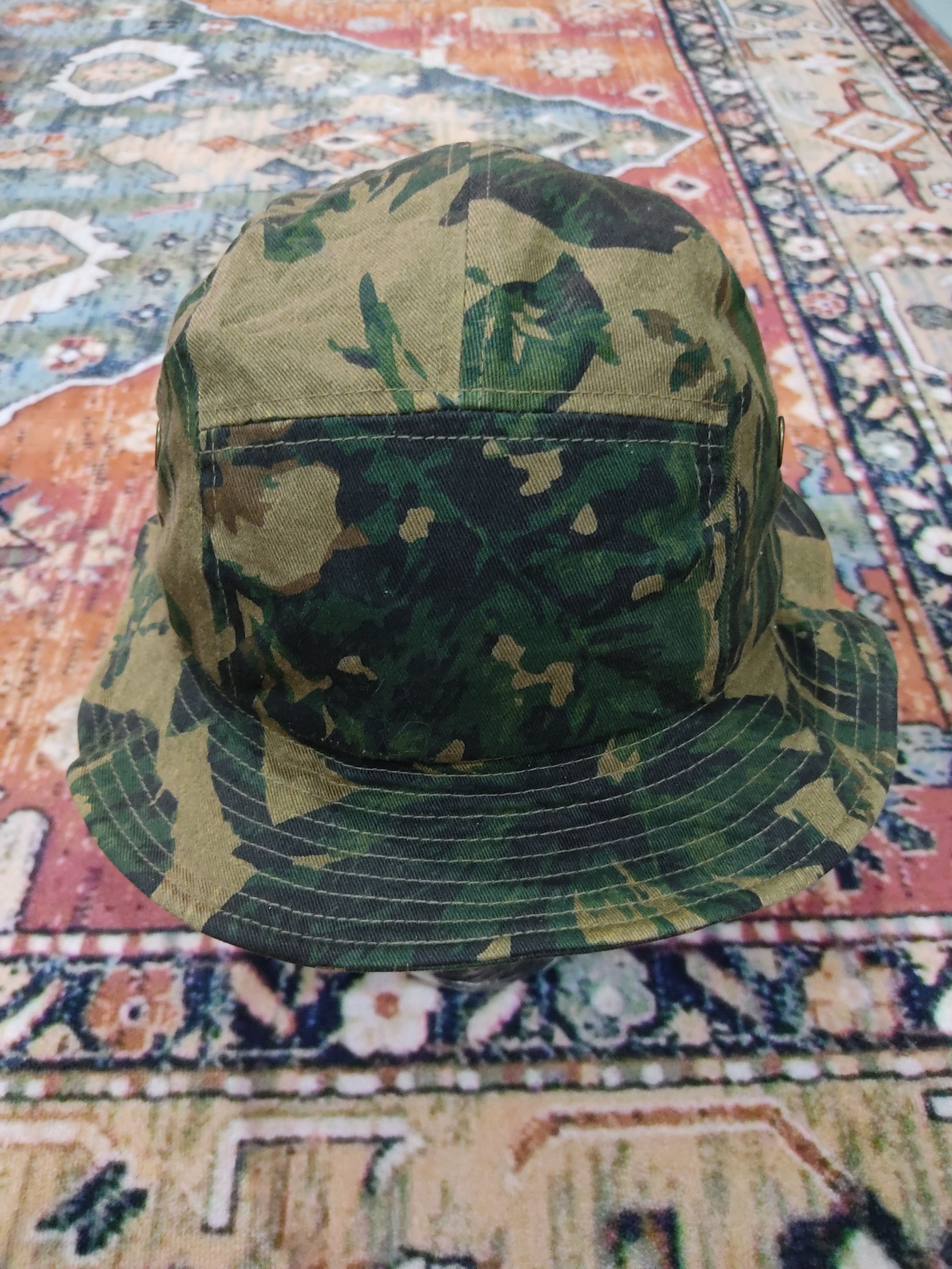 Vintage Back Number Camo Bucket Hat Size ONE SIZE - 1 Thumbnail