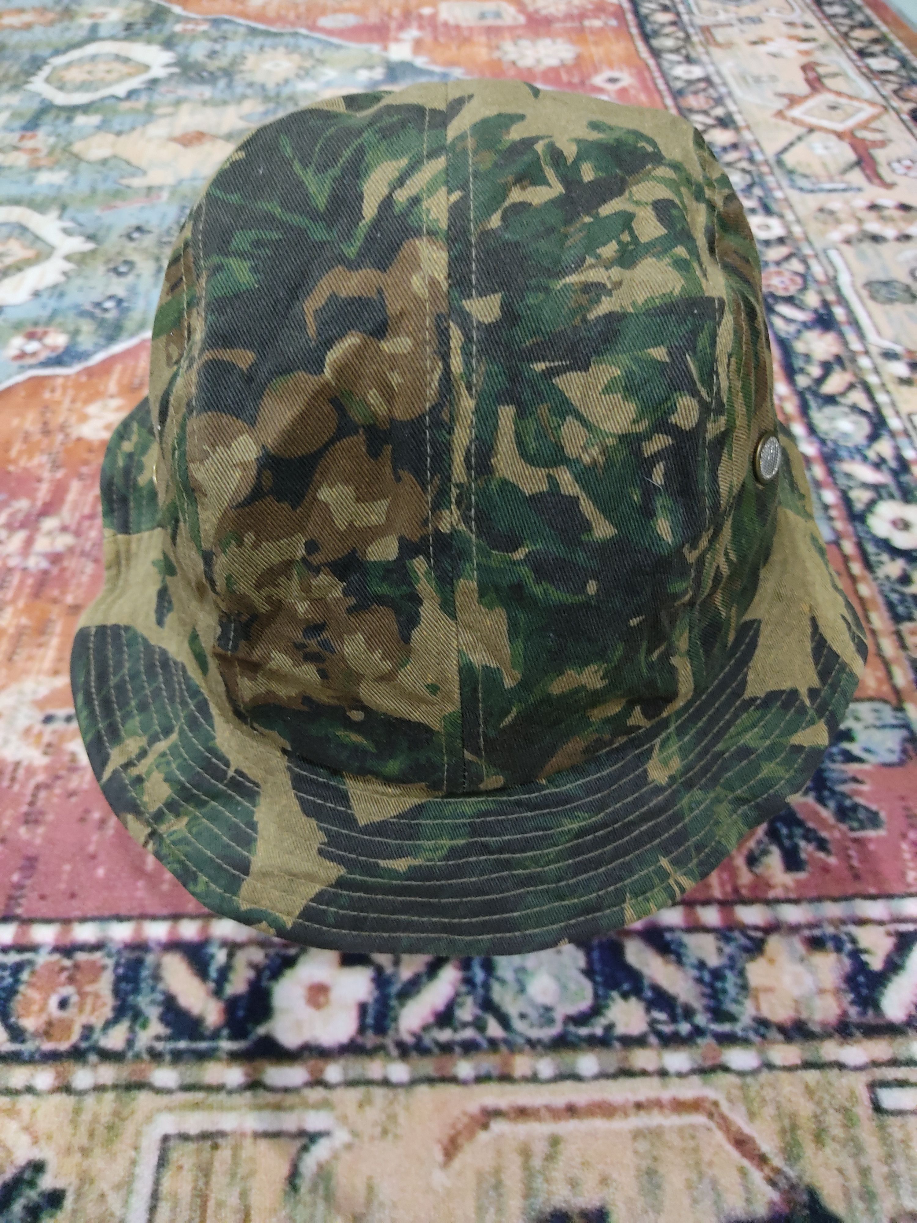 Vintage Back Number Camo Bucket Hat Size ONE SIZE - 3 Thumbnail