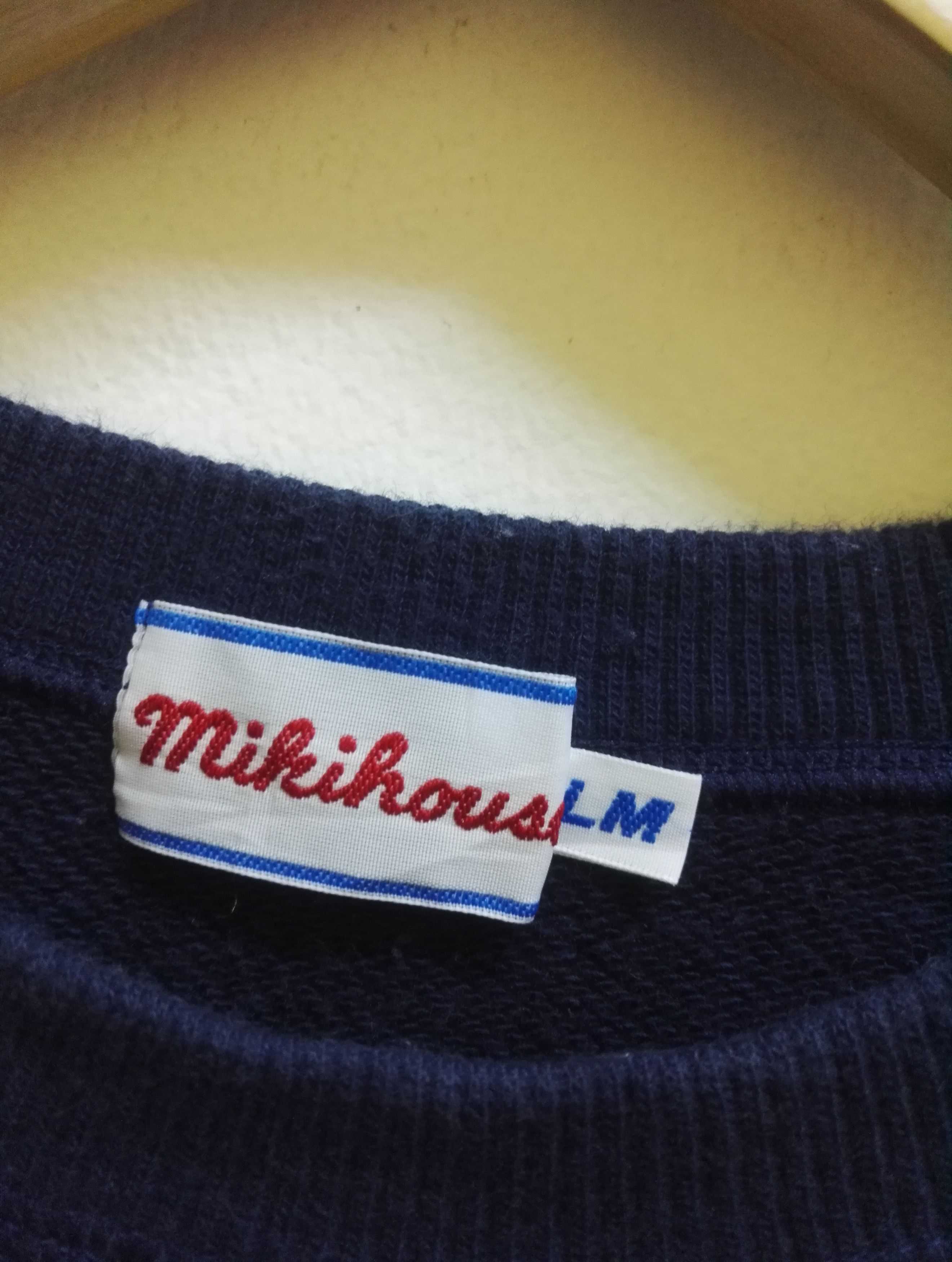 Japanese Brand Rare Design Miki House Sweatshirt (c33) Size US M / EU 48-50 / 2 - 4 Thumbnail