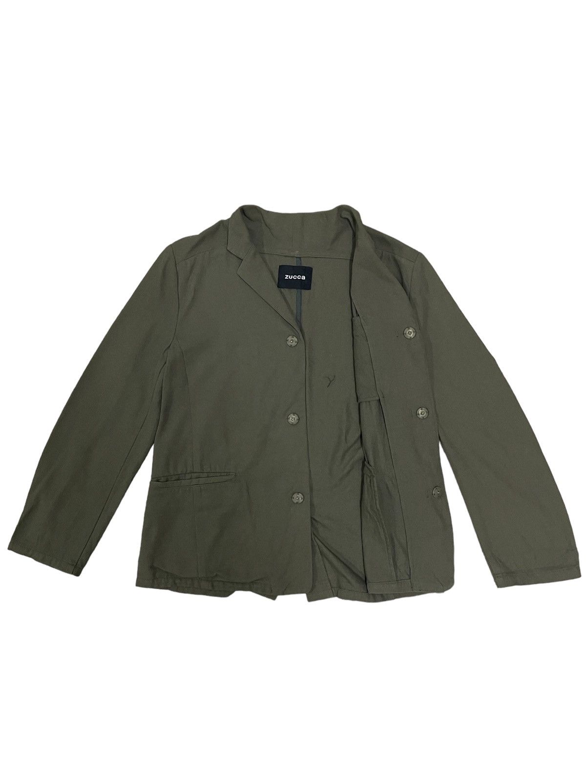 CABANE de ZUCCa Vintage Zucca By Issey Miyake Style Light Jacket Size S / US 4 / IT 40 - 2 Thumbnail