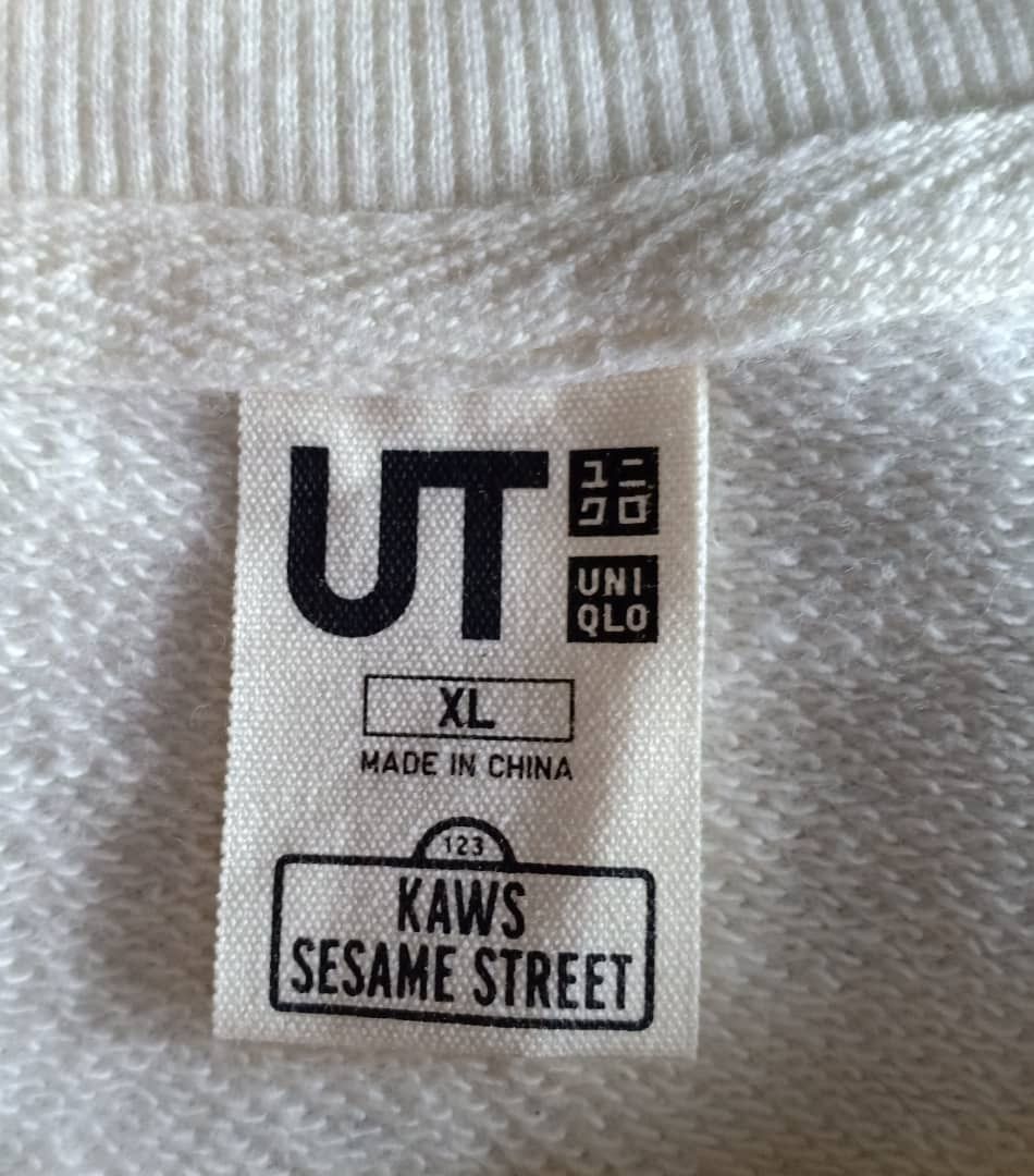 Kaws × Uniqlo Sesame Street x kaws Pullover Sweatshirt Size US L / EU 52-54 / 3 - 4 Thumbnail