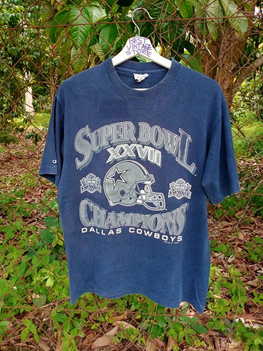 90s Super Bowl XXVII Dallas Cowboys Bills t-shirt Medium - The