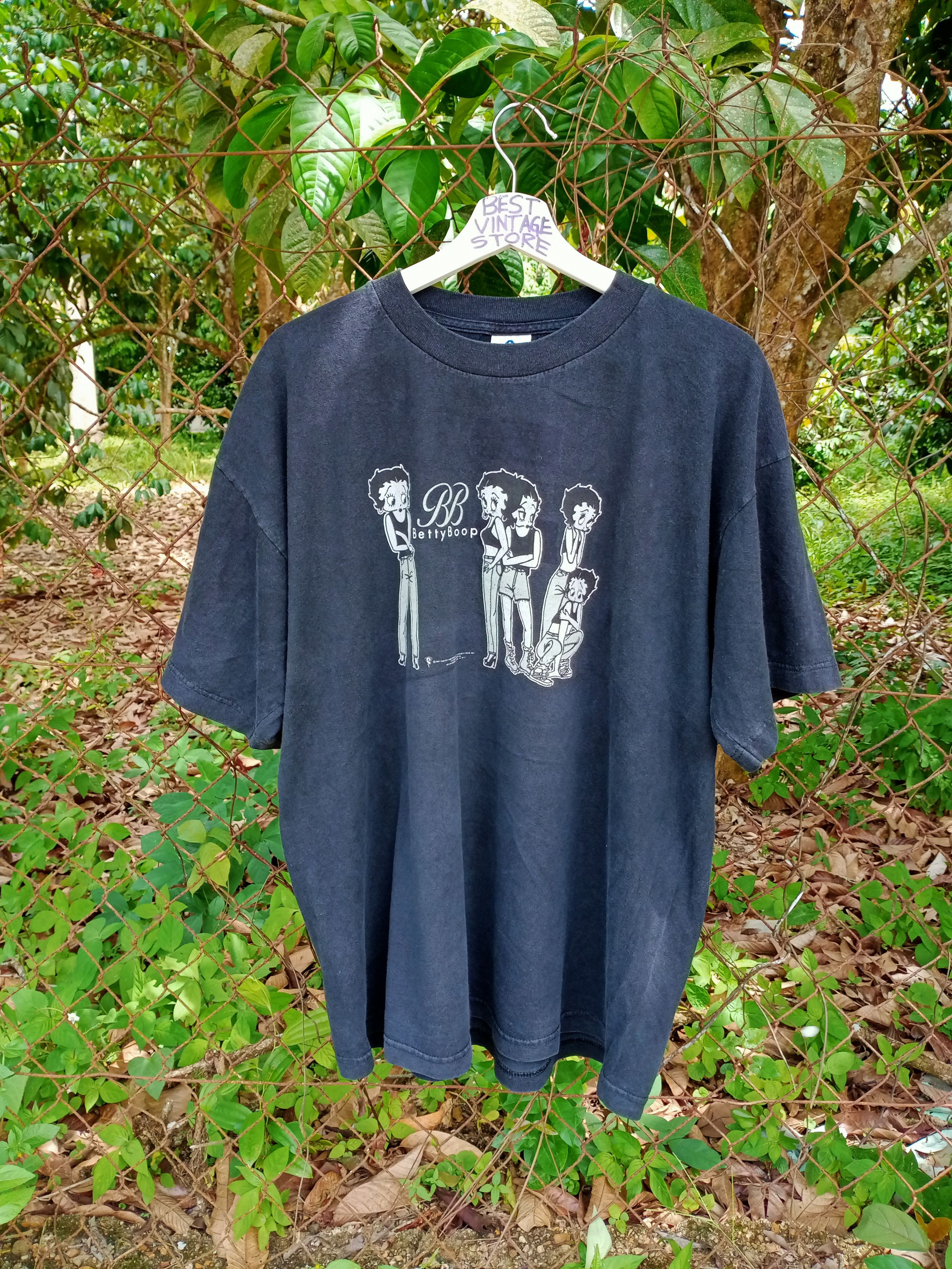 Cartoon Network Vintage 90s BETTY BOOP T-Shirt. Size US L / EU 52-54 / 3 - 1 Thumbnail