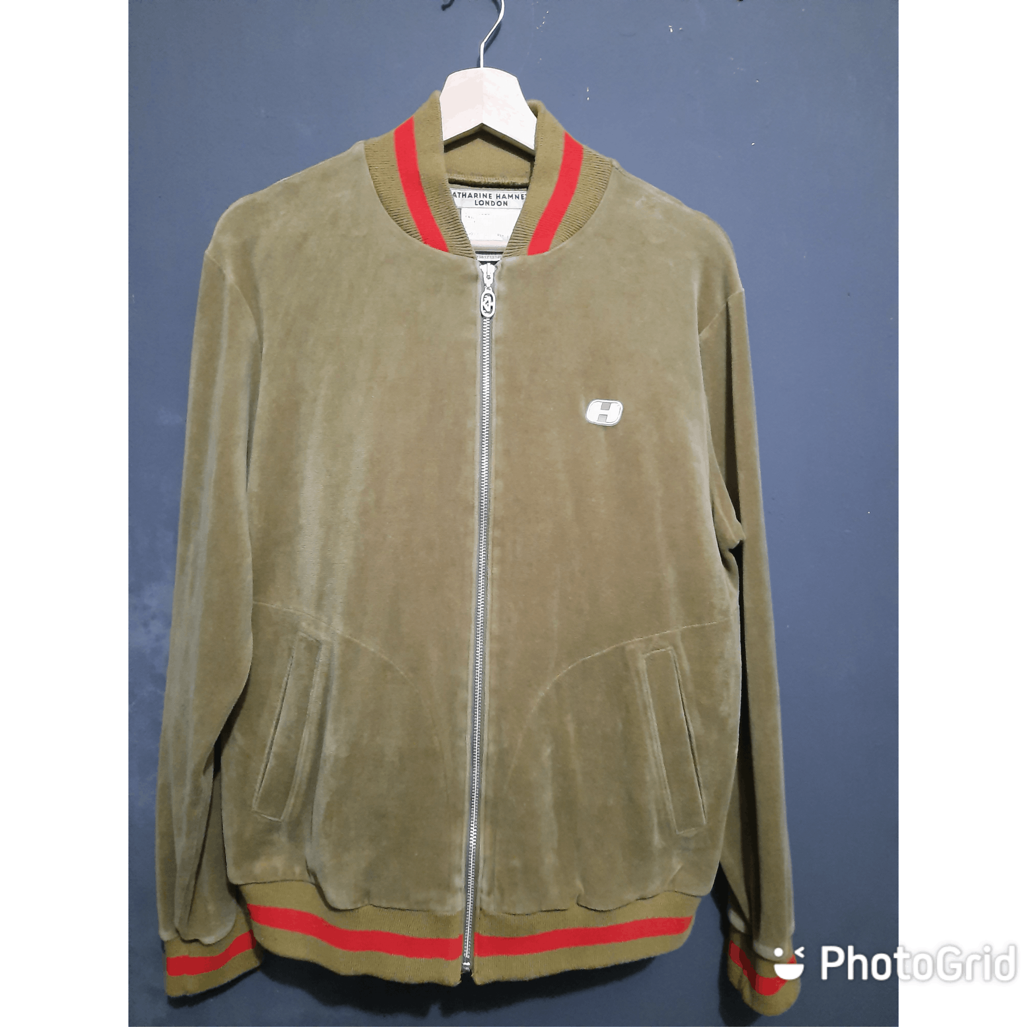 Japanese Brand × Katharine Hamnett London × Vintage Katharine Hamnett London Zip up Size US L / EU 52-54 / 3 - 1 Thumbnail