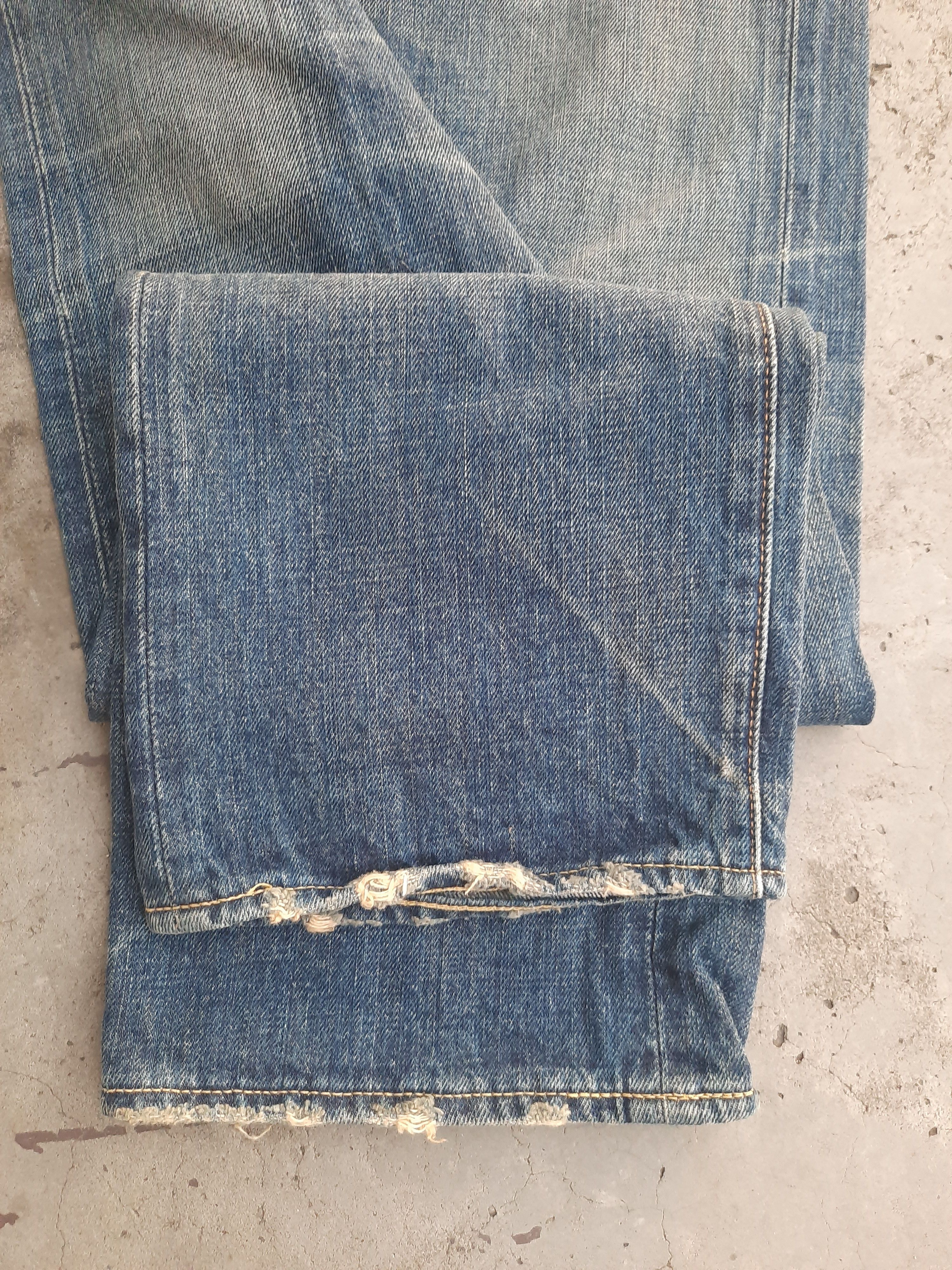 Japanese Brand × Levi's Vintage Clothing × Vintage Vintage Levi's 502 Big E Selvedge Denim Size US 33 - 4 Thumbnail