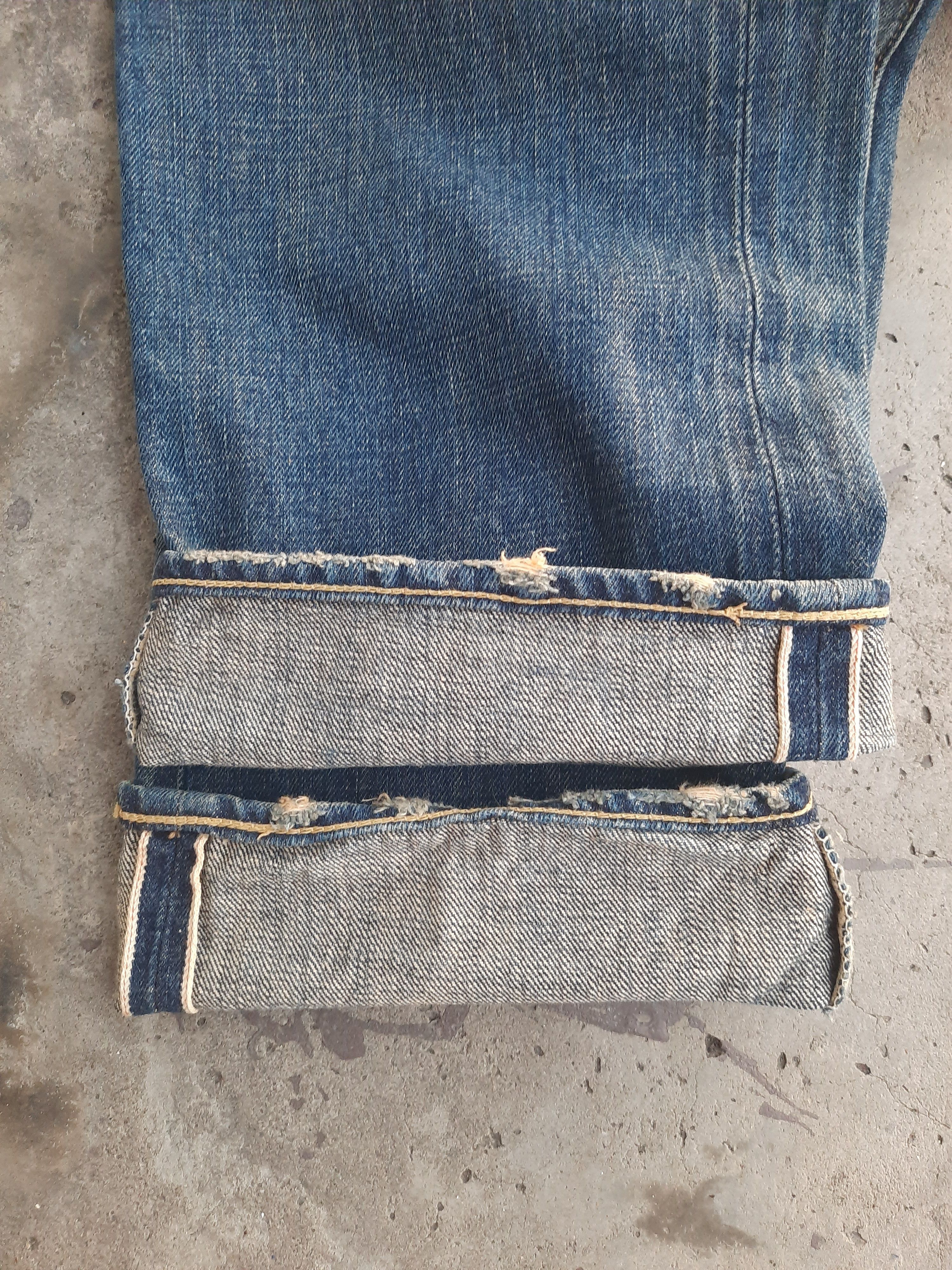 Japanese Brand × Levi's Vintage Clothing × Vintage Vintage Levi's 502 Big E Selvedge Denim Size US 33 - 3 Thumbnail