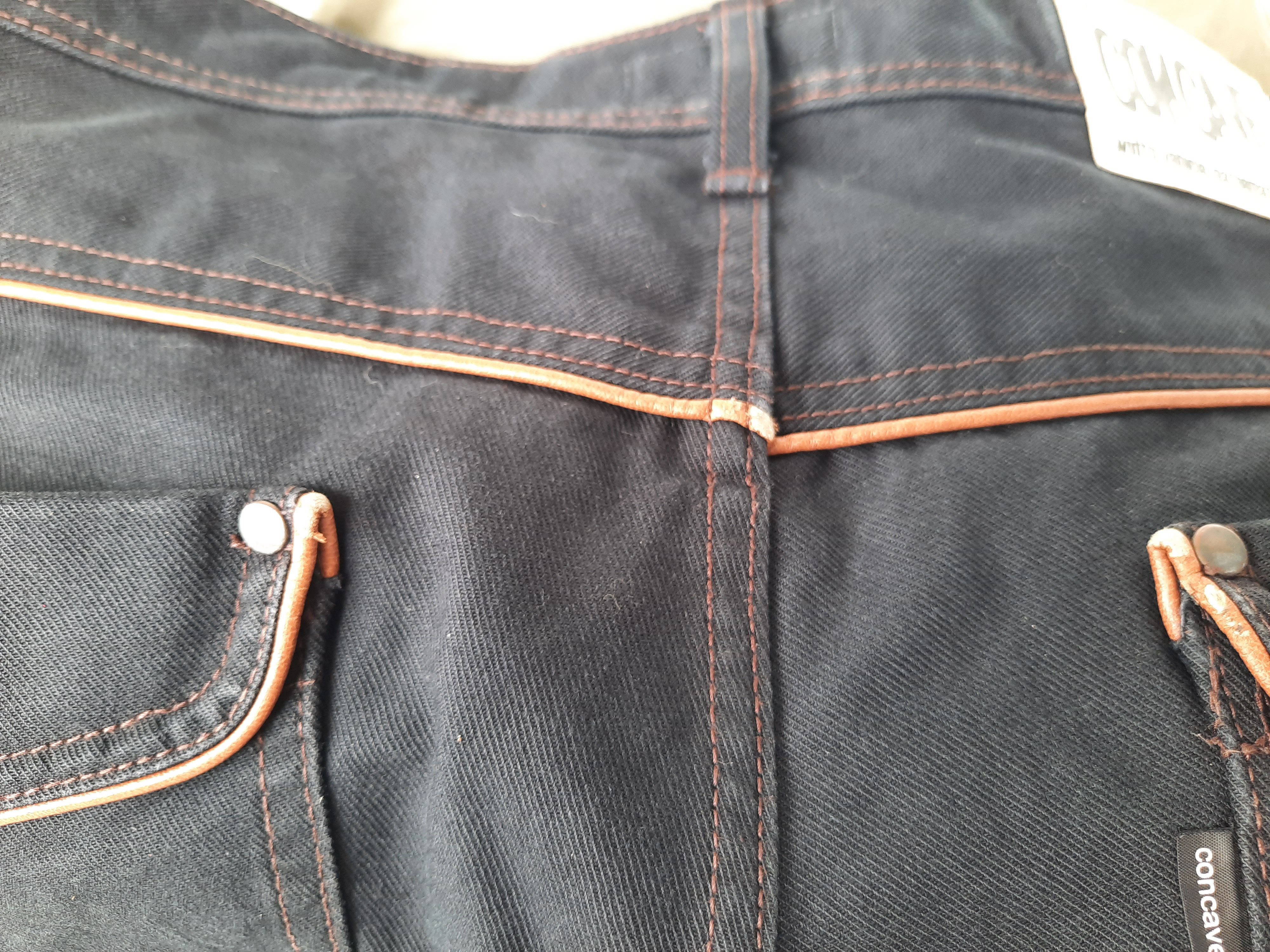 Japanese Brand Concave attemp Nice design denim Size US 33 - 9 Thumbnail