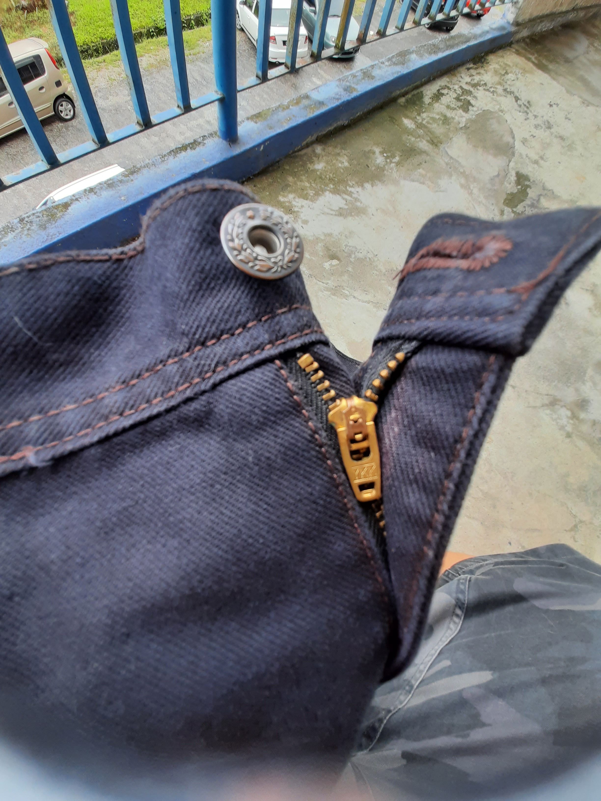 Japanese Brand Concave attemp Nice design denim Size US 33 - 4 Thumbnail
