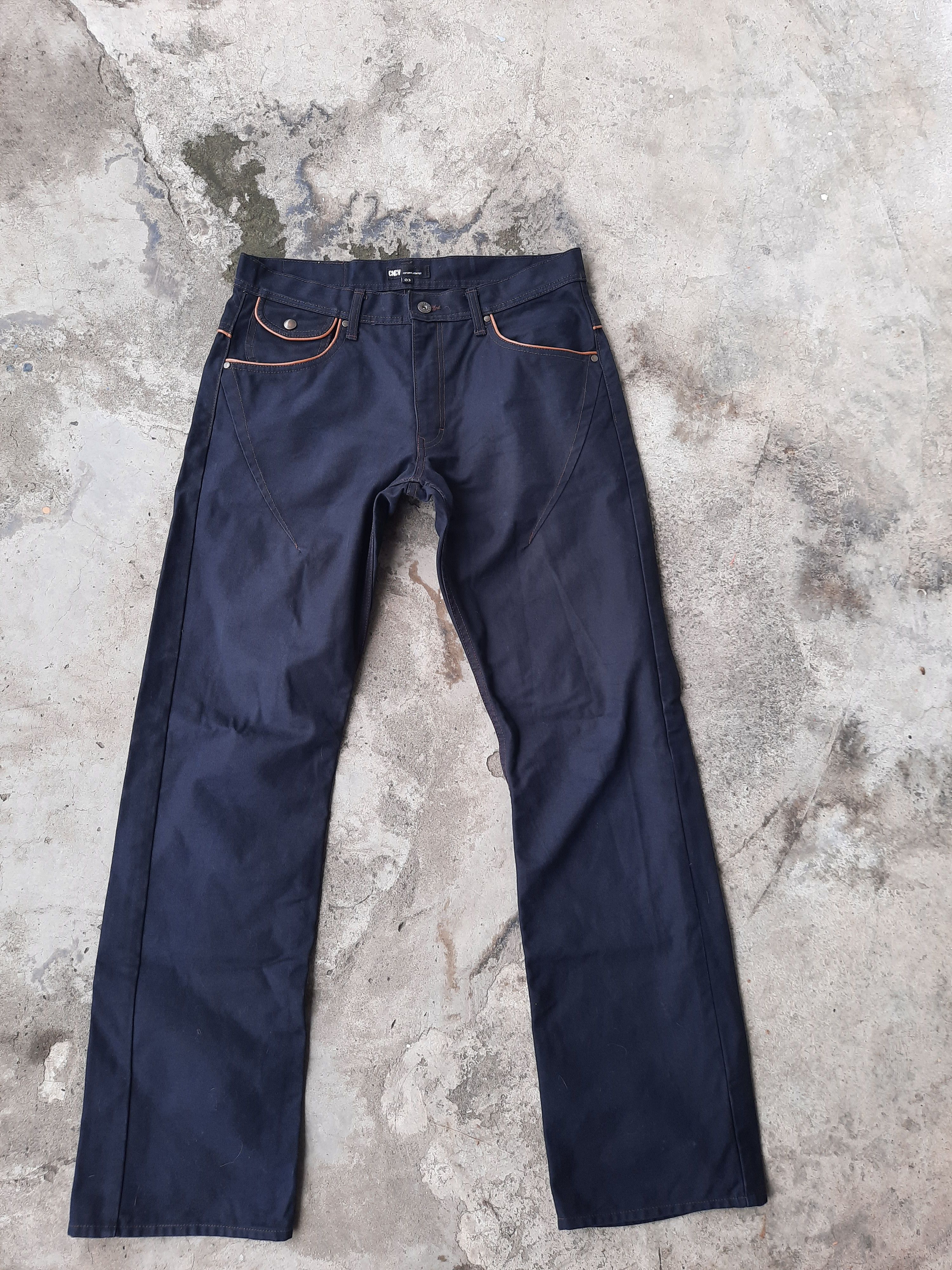 Japanese Brand Concave attemp Nice design denim Size US 33 - 2 Thumbnail