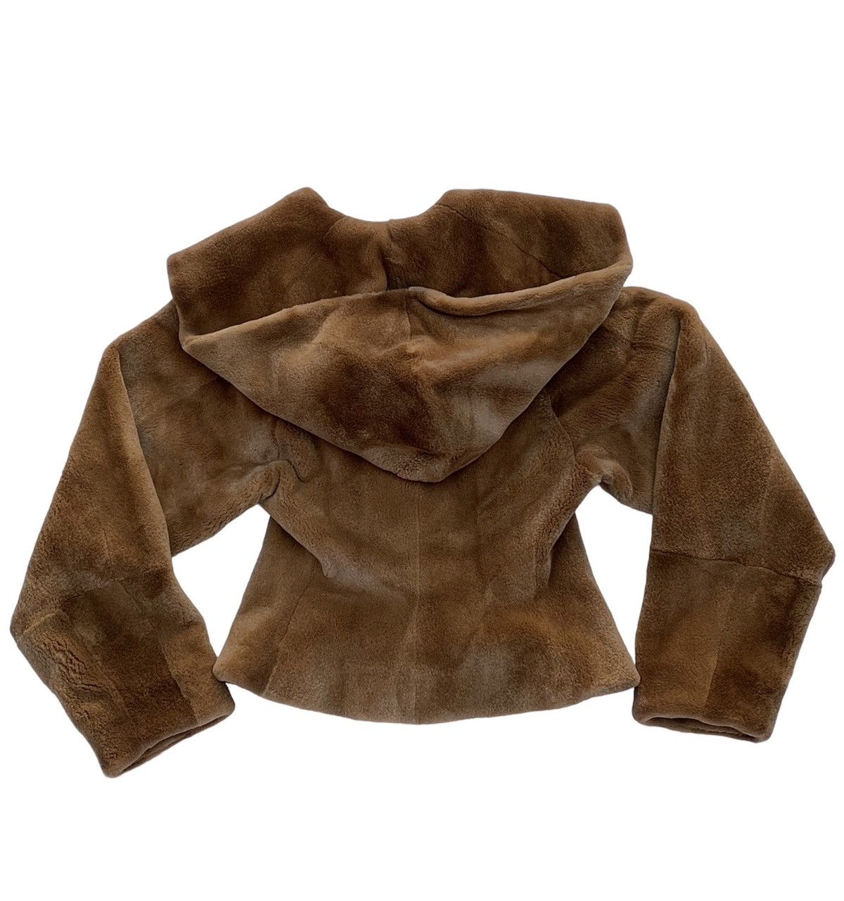 The Row The Row Sheared Mink Hooded Fur Coat Size XS / US 0-2 / IT 36-38 - 2 Thumbnail