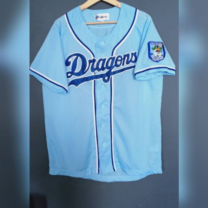 Mizuno × Vintage Vintage Dragon Baseball Mizuno Jersey Size US M / EU 48-50 / 2 - 1 Thumbnail