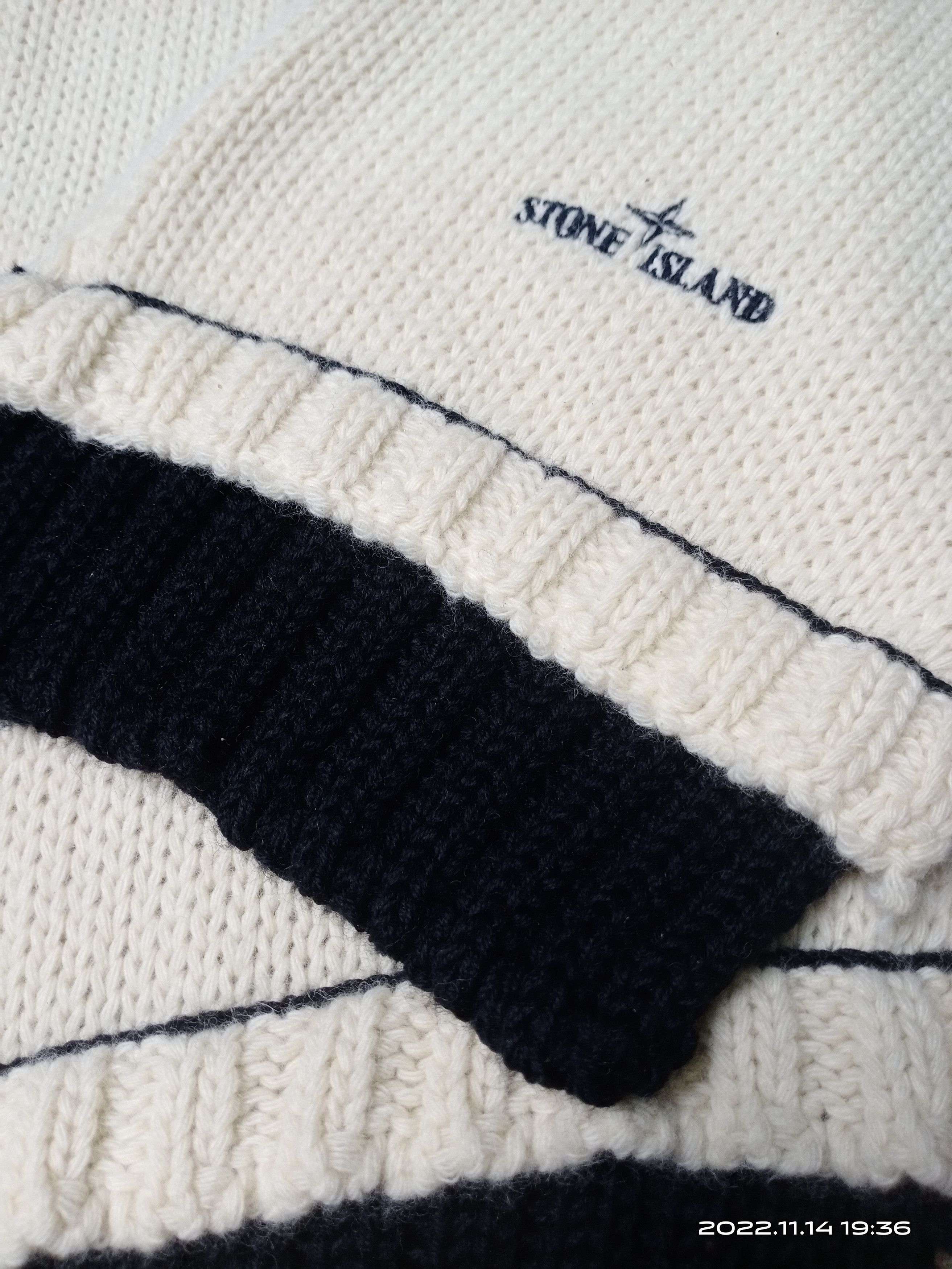 Stone Island 💥RARE💥Vintage A/W 2007 Stone Island Junior Wool Scarf Size ONE SIZE - 3 Thumbnail