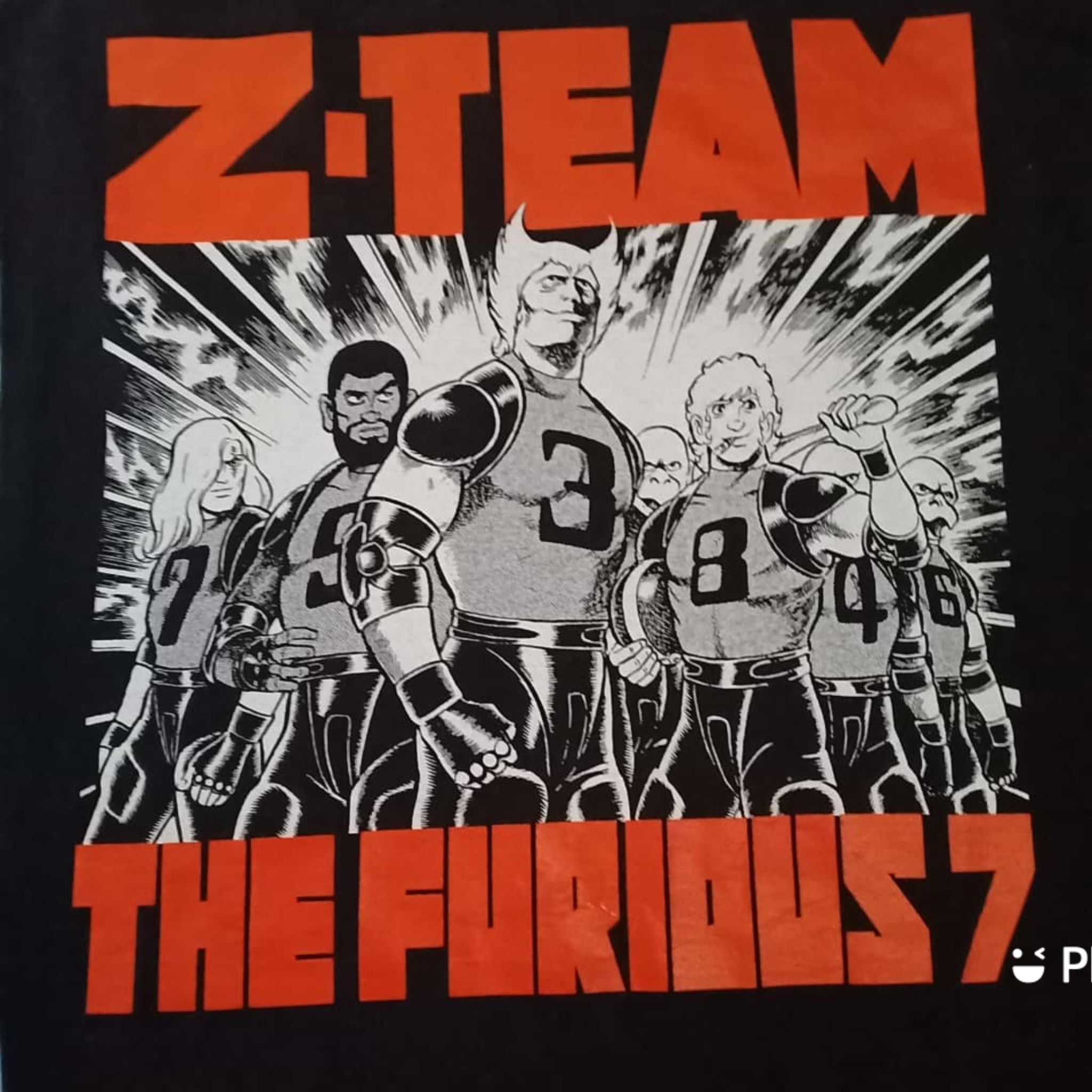 Anime 3q Z-Team The Furious 7 Size US L / EU 52-54 / 3 - 3 Thumbnail