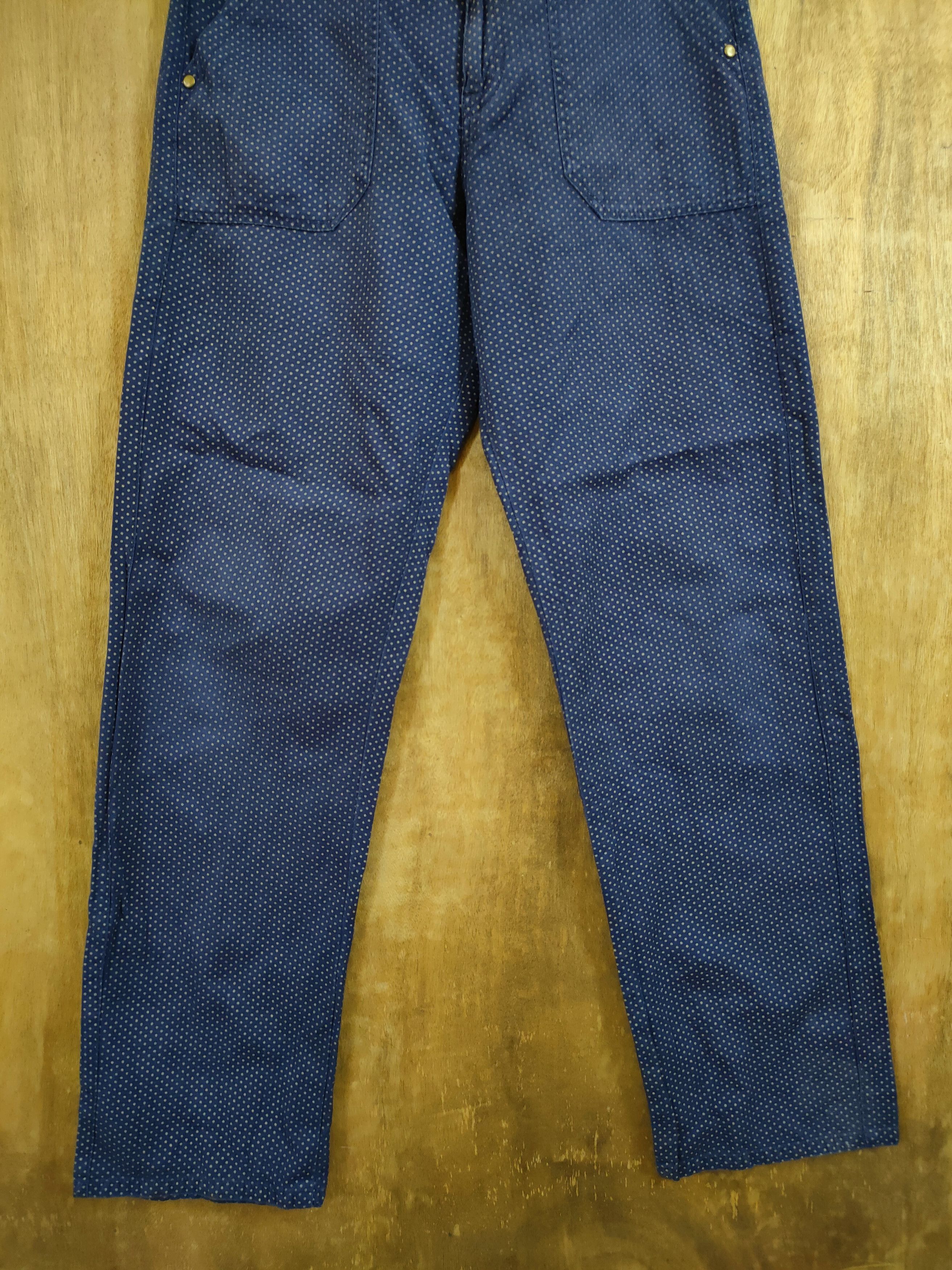 Japanese Brand DLL polkadot overall streetwear cargo pants #1112 Size 28" / US 6 / IT 42 - 4 Thumbnail