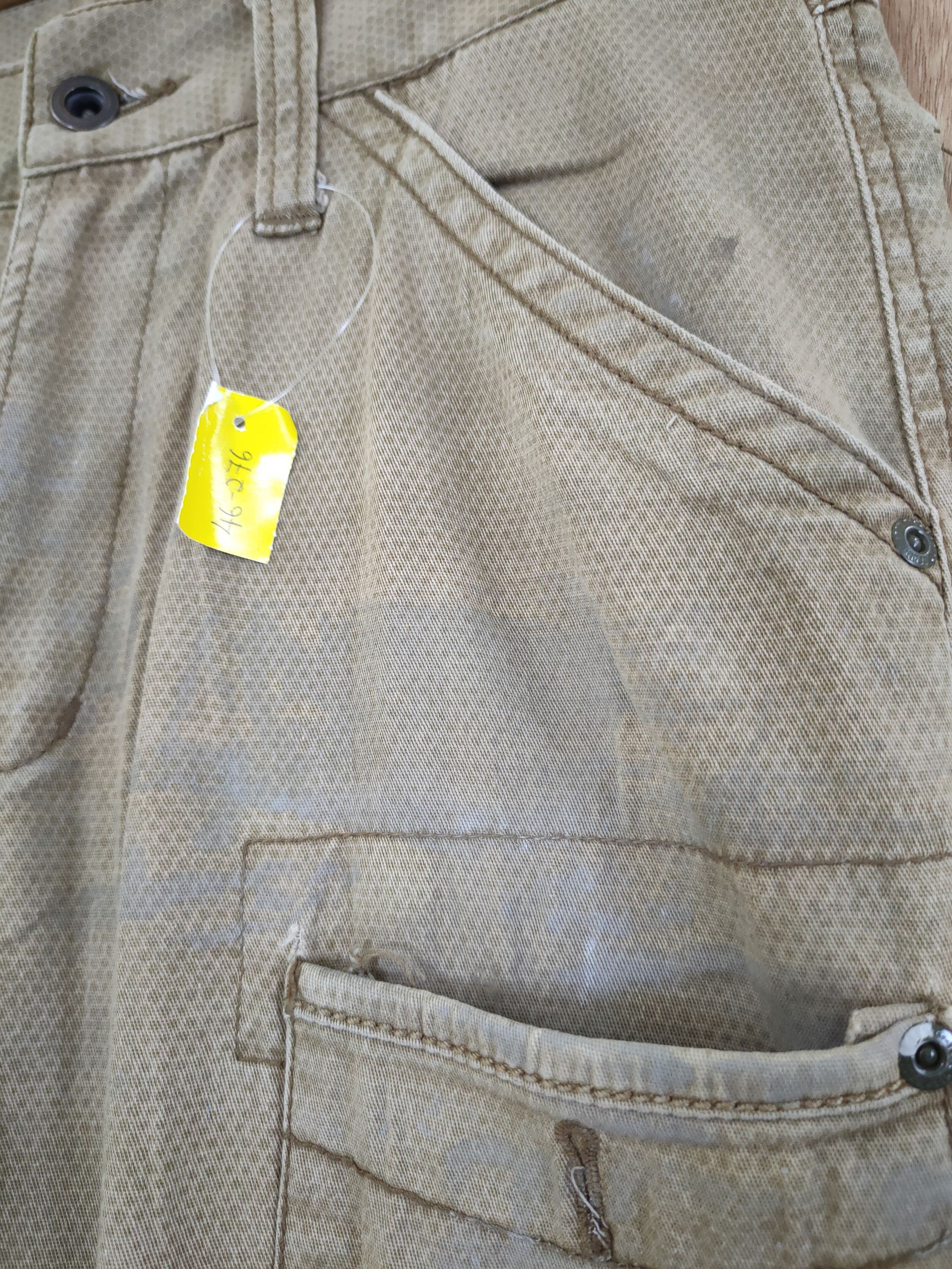 Japanese Brand DL IZ Japan double knee vintage utility cargo pants #46-276T Size US 31 - 5 Thumbnail