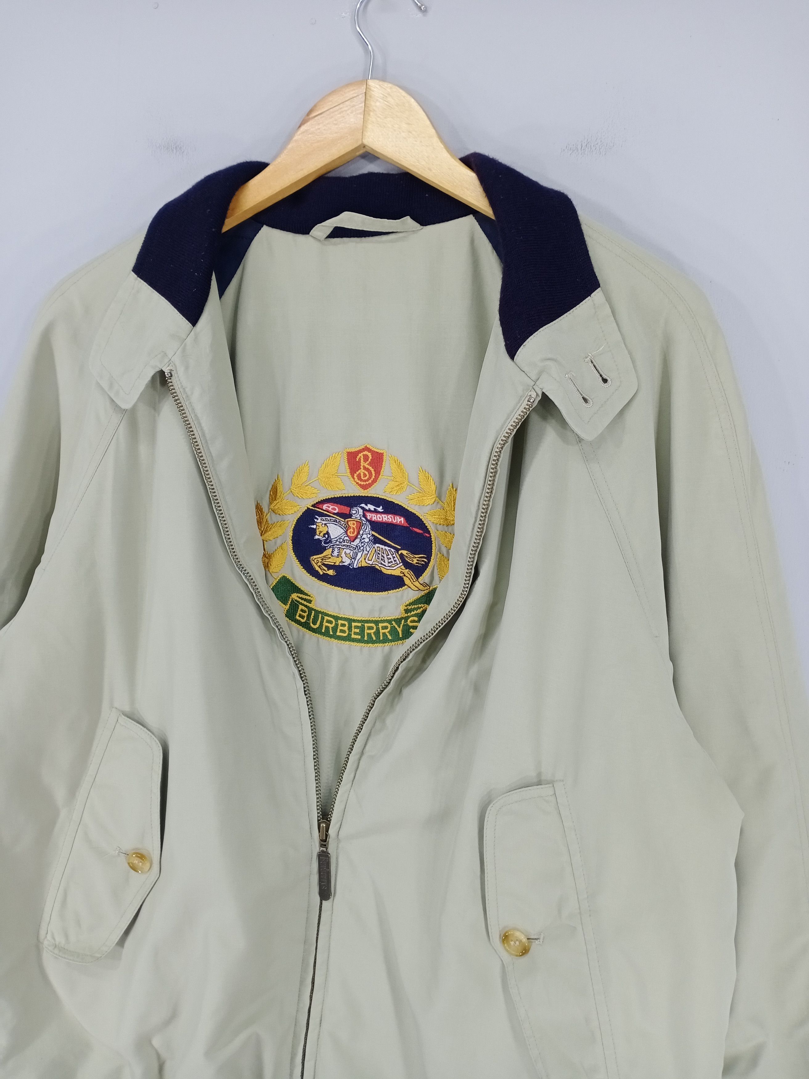 Burberry 90S Reversible Logo Jacket Vintage | Grailed