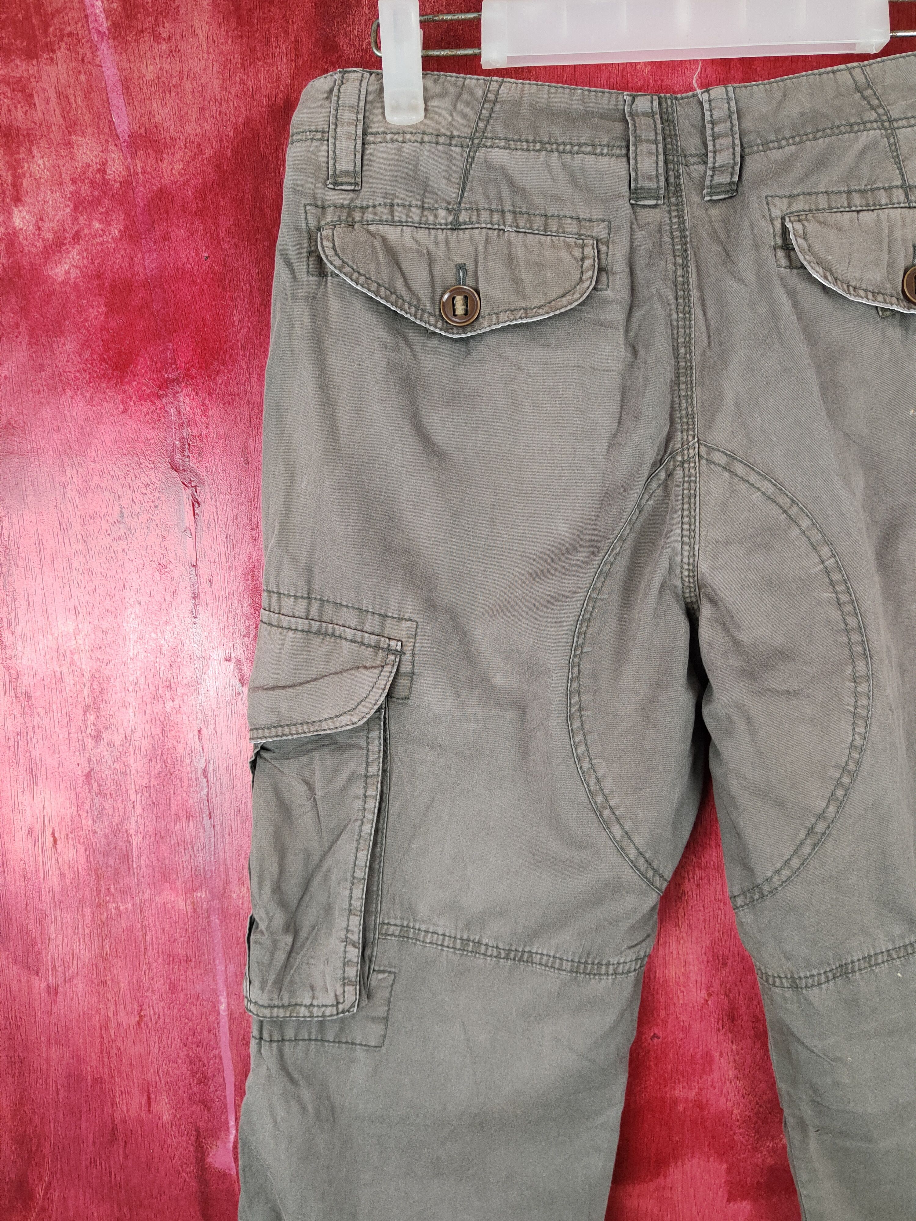 Japanese Brand DL Japan multipocket utility streetwear cargo Pants #4544 Size US 30 / EU 46 - 10 Thumbnail