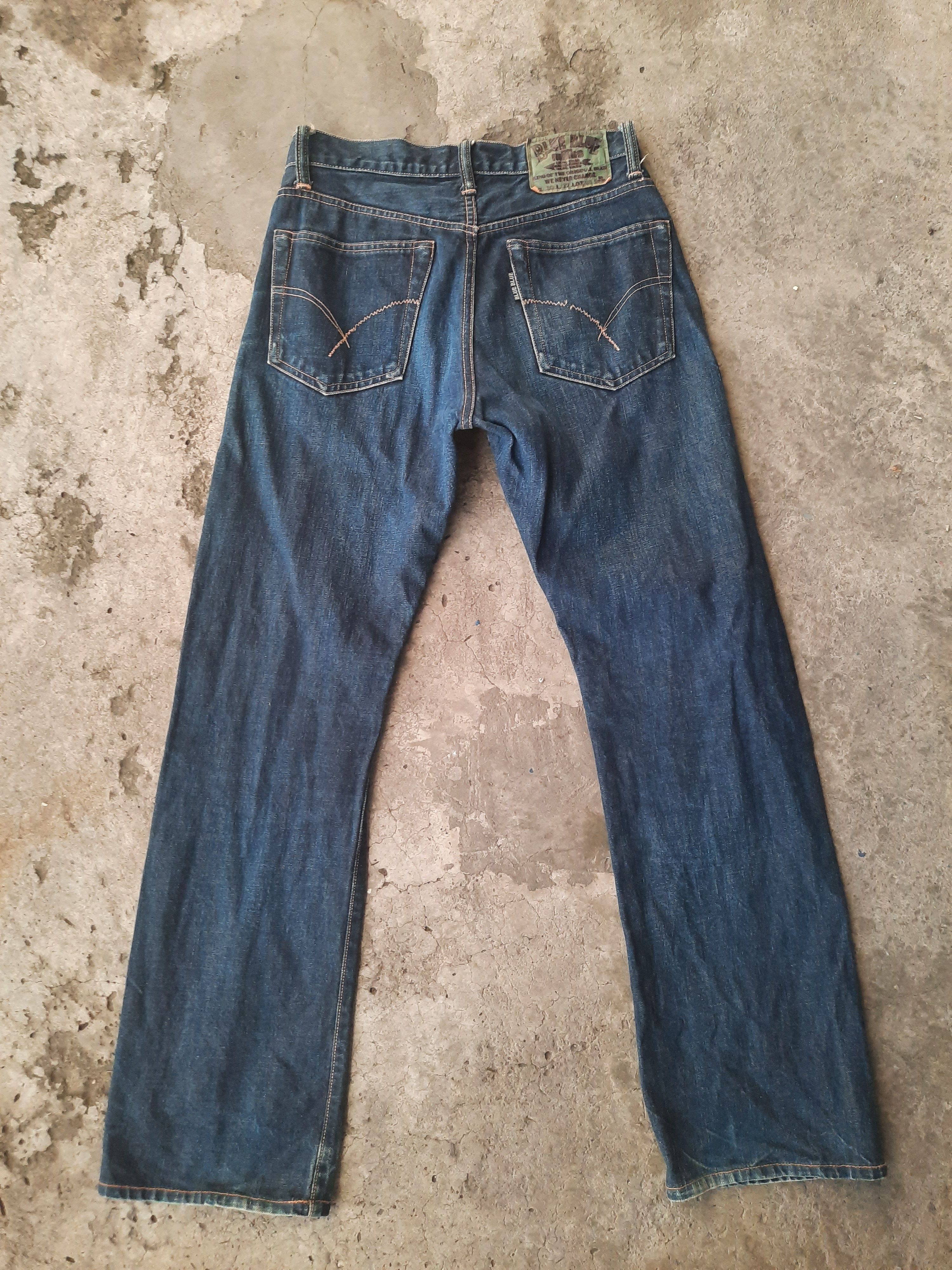 Blue Blue Japan × Japanese Brand Blue Blue Japan Fly Button Selvedge Denim Size US 30 / EU 46 - 2 Thumbnail