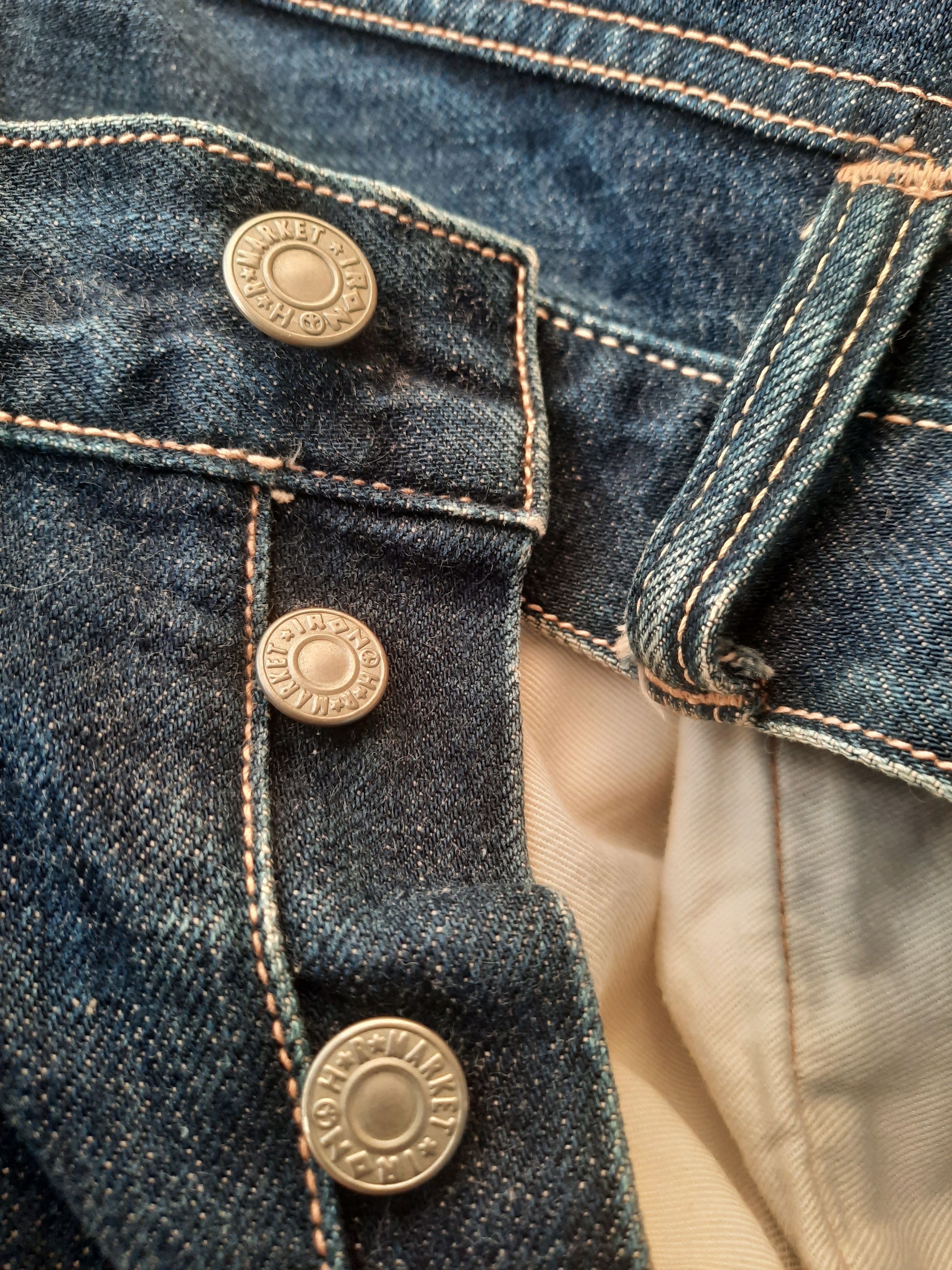Blue Blue Japan × Japanese Brand Blue Blue Japan Fly Button Selvedge Denim Size US 30 / EU 46 - 5 Thumbnail