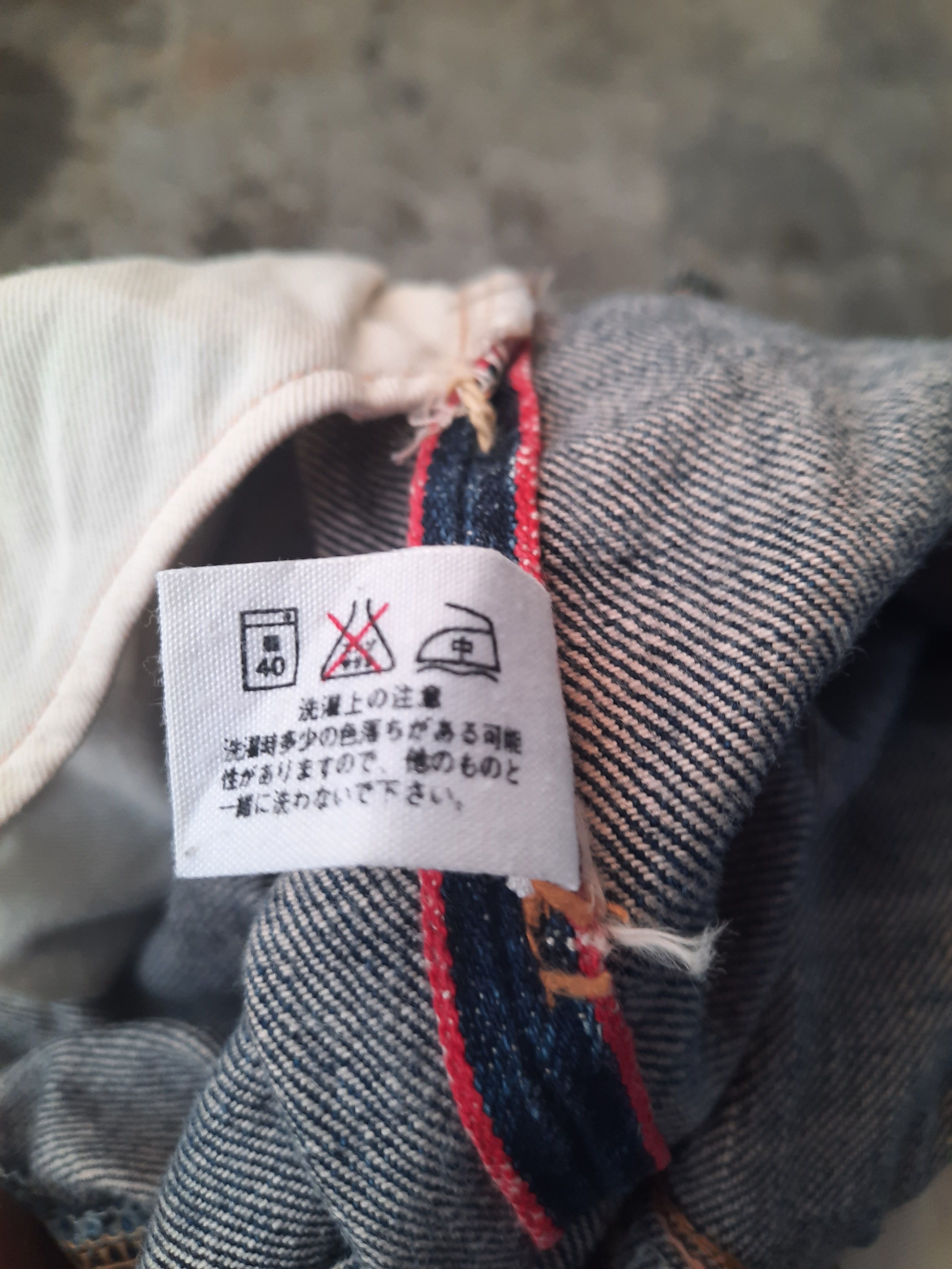 Blue Blue Japan × Japanese Brand Blue Blue Japan Fly Button Selvedge Denim Size US 30 / EU 46 - 7 Thumbnail