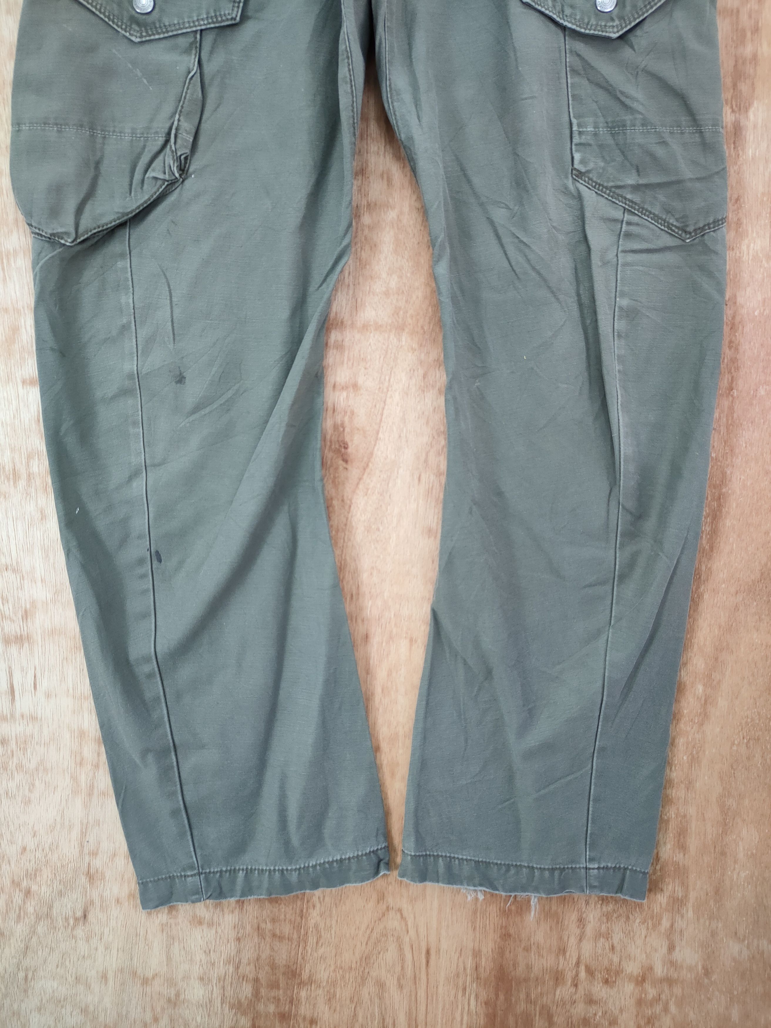 Japanese Brand DLL Twist Xebec japan utility cargo pants #46-292A Size US 32 / EU 48 - 2 Thumbnail