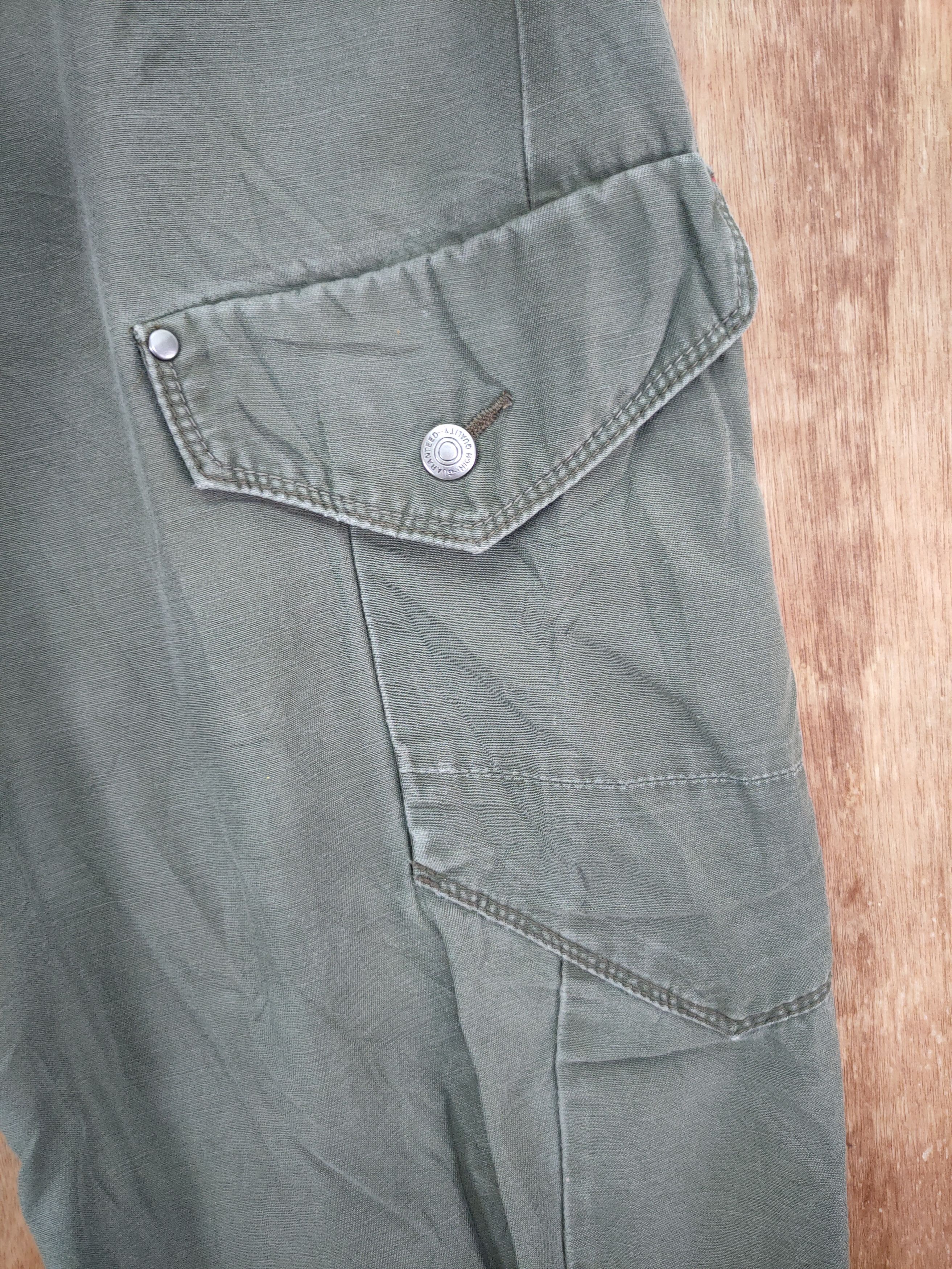 Japanese Brand DLL Twist Xebec japan utility cargo pants #46-292A Size US 32 / EU 48 - 7 Thumbnail