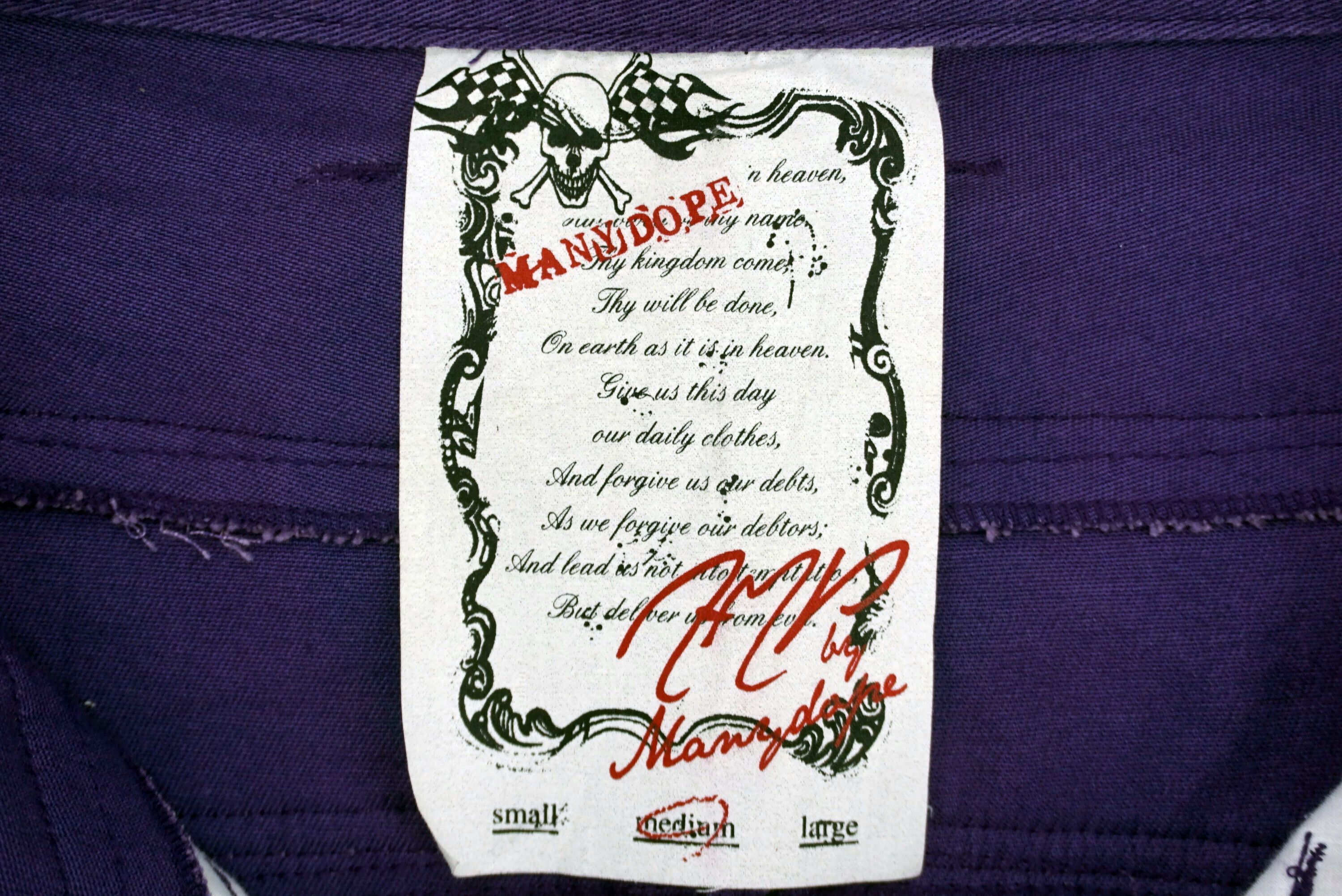 Japanese Brand Manydope Slim Fit Double Waist Punk Bondage Goth Pants Size US 32 / EU 48 - 11 Thumbnail