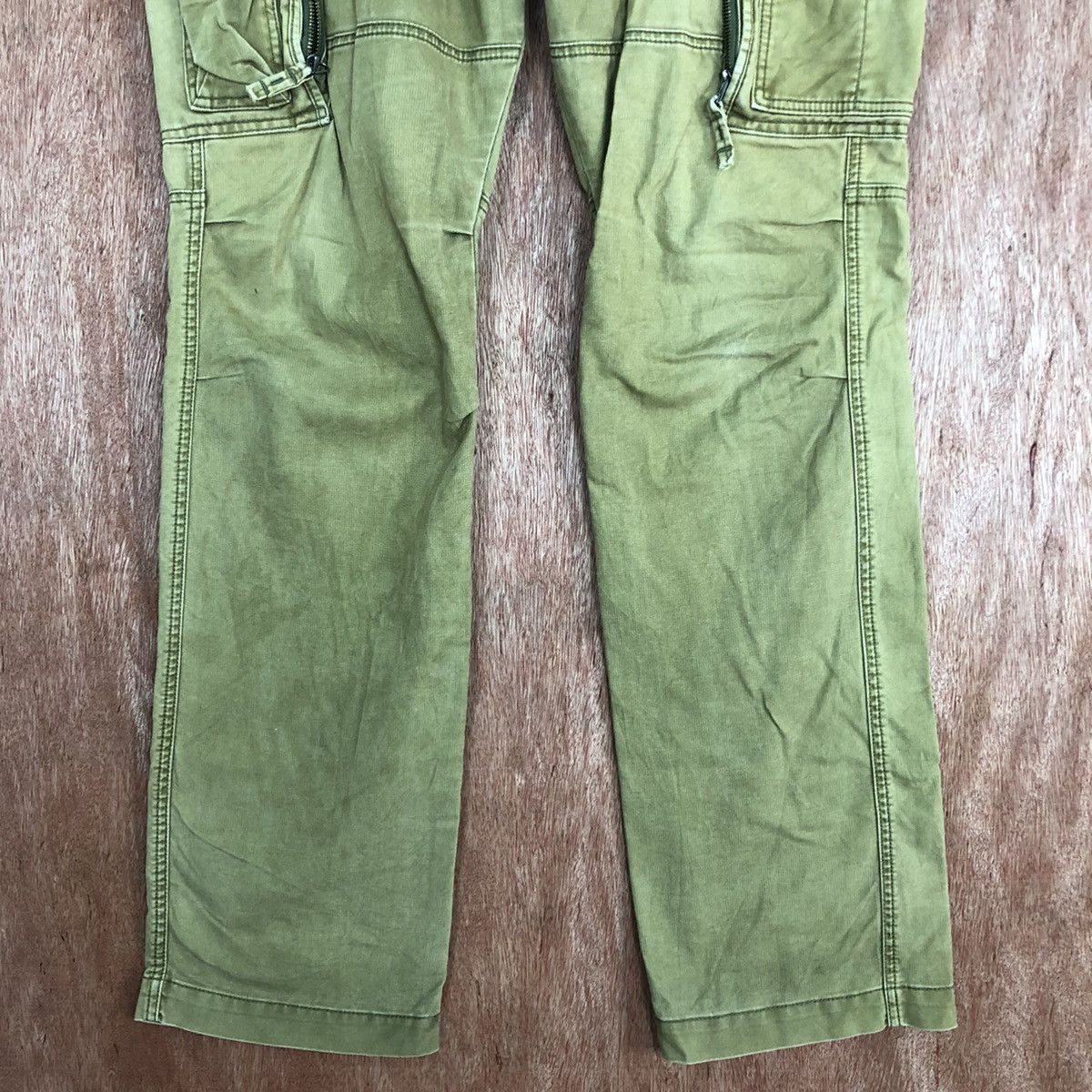 Alpha Industries DL Alpha Industries faded Multipocket Cargo Pants #c613 Size US 35 - 3 Thumbnail