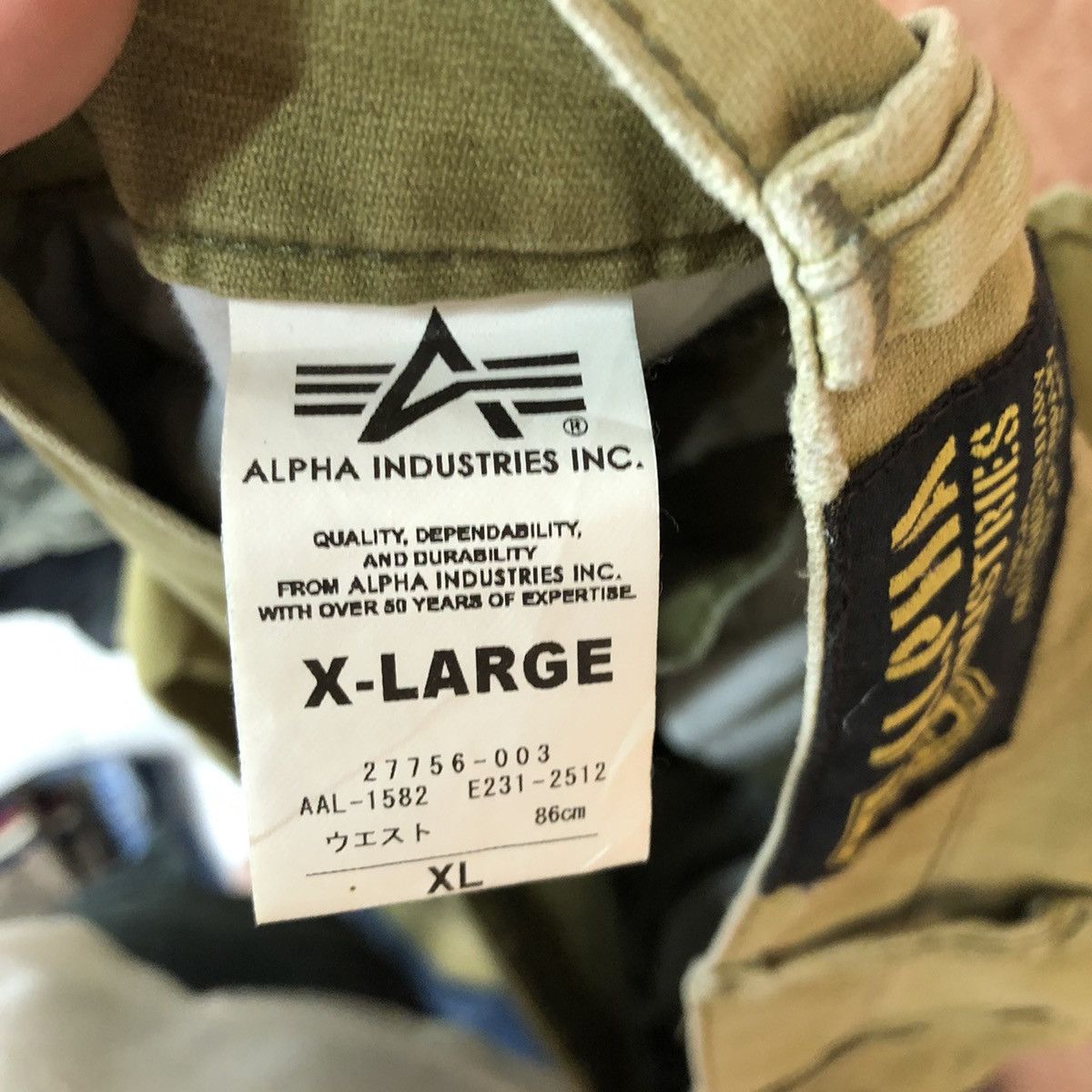 Alpha Industries DL Alpha Industries faded Multipocket Cargo Pants #c613 Size US 35 - 18 Thumbnail