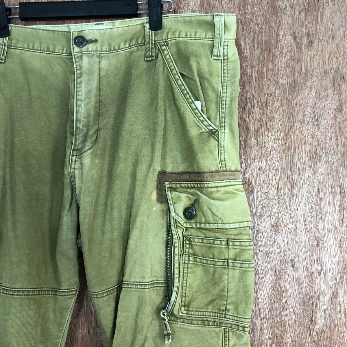 Alpha Industries DL Alpha Industries faded Multipocket Cargo Pants #c613 Size US 35 - 5 Thumbnail