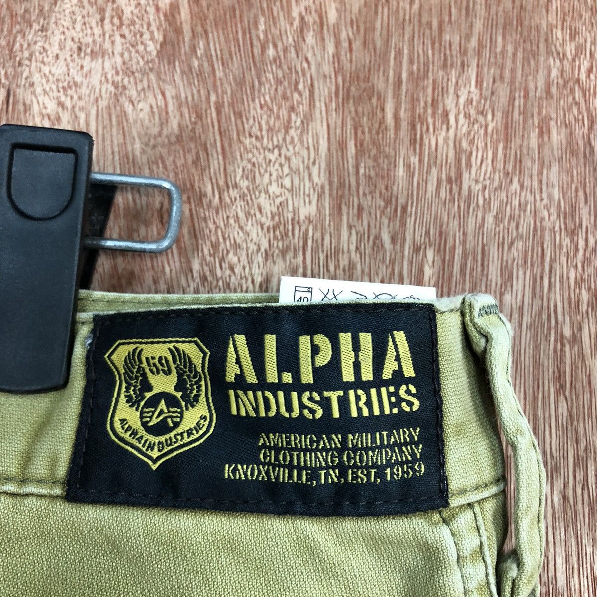 Alpha Industries DL Alpha Industries faded Multipocket Cargo Pants #c613 Size US 35 - 15 Thumbnail